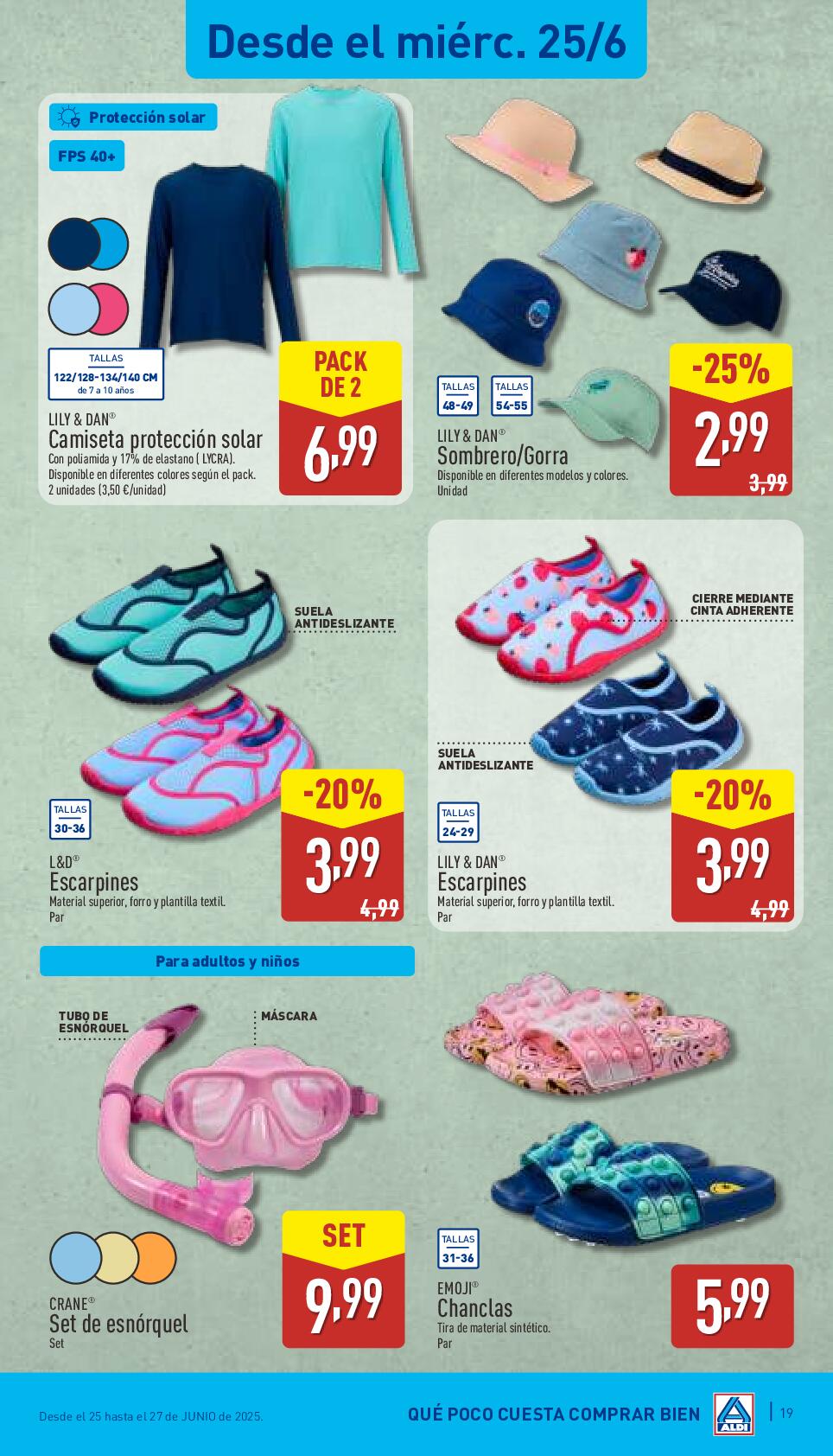 Qué poco cuesta disfrutar del verano Aldi. Página 19