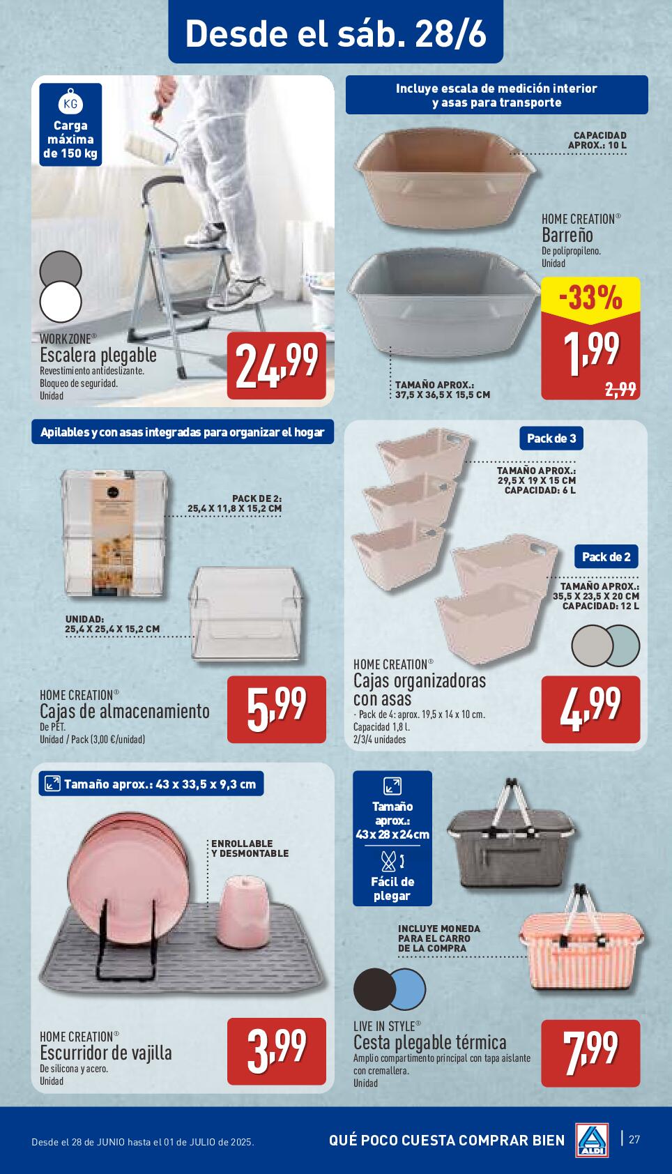 Qué poco cuesta disfrutar del verano Aldi. Página 27