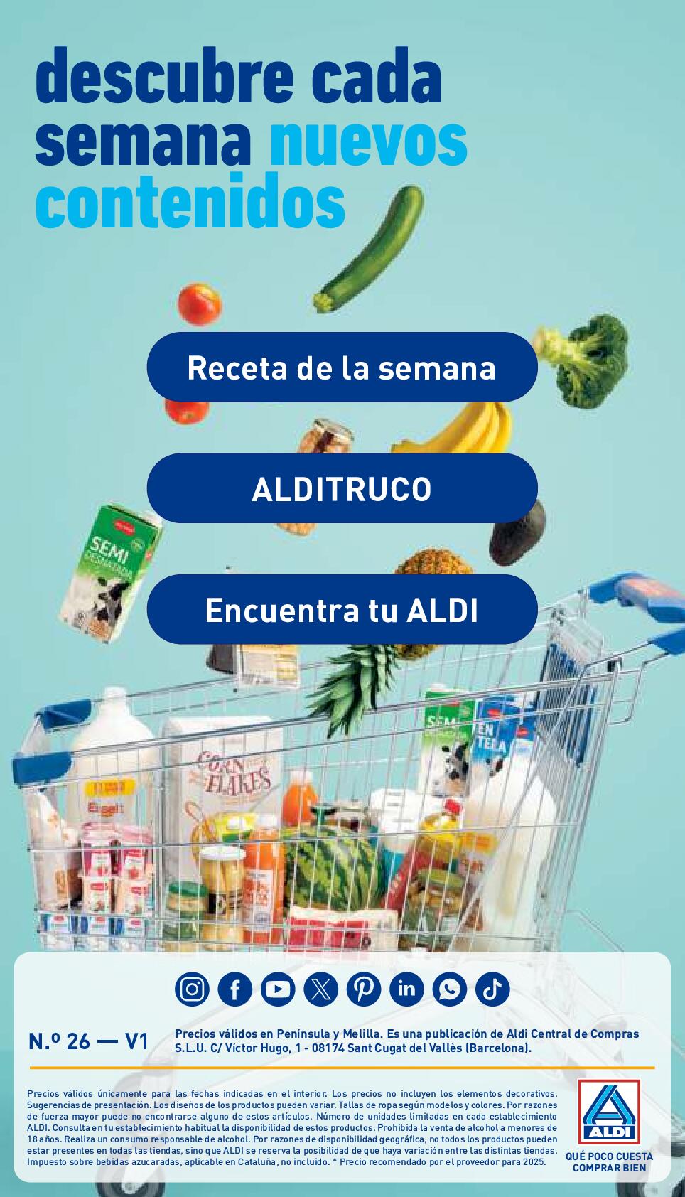 Qué poco cuesta disfrutar del verano Aldi. Página 32