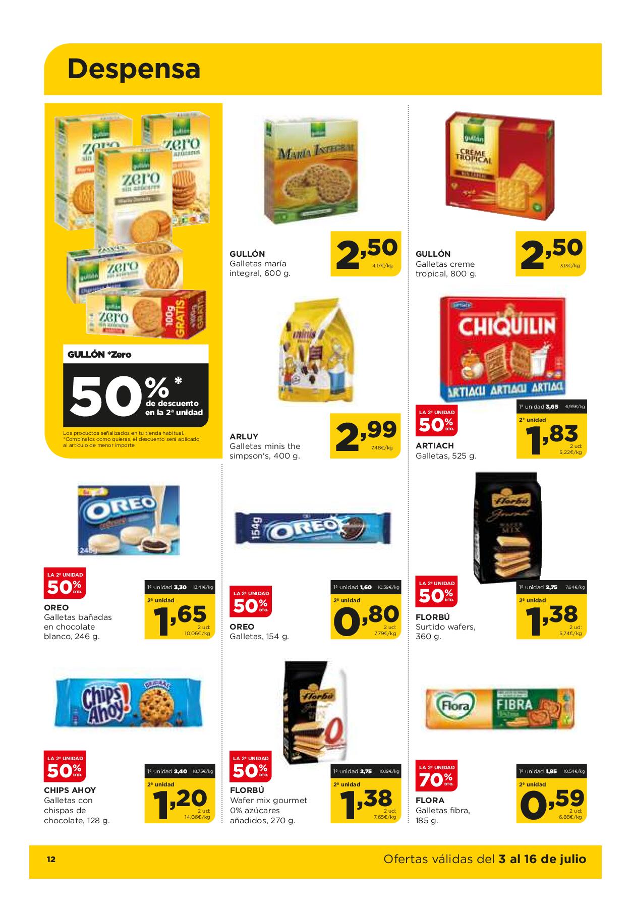 Folleto quincenal Alimerka. Página 13