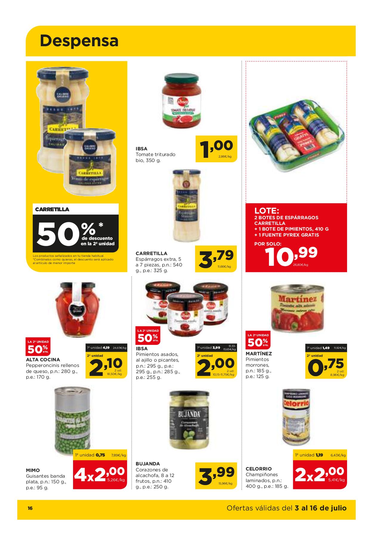Folleto quincenal Alimerka. Página 17