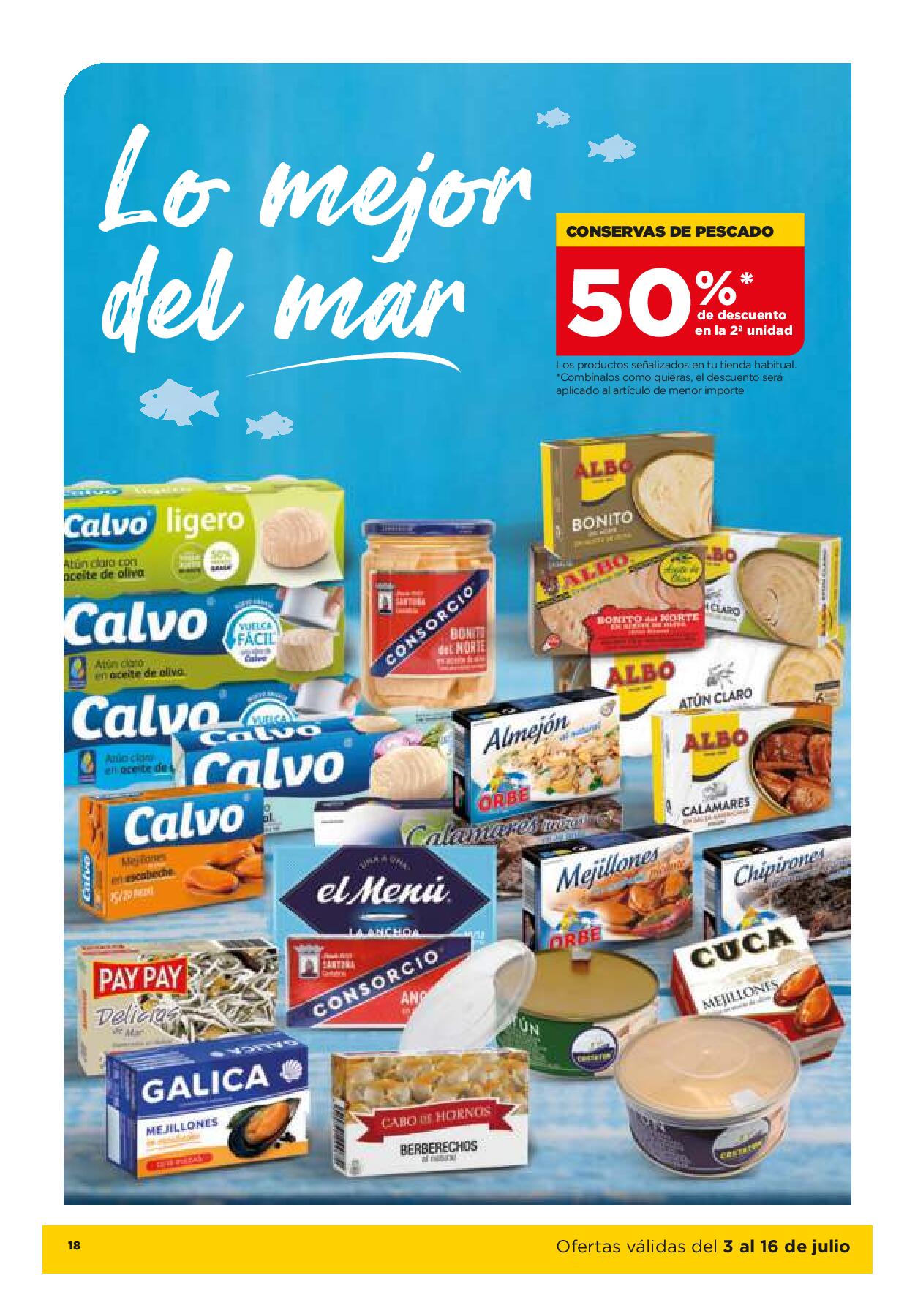 Folleto quincenal Alimerka. Página 19