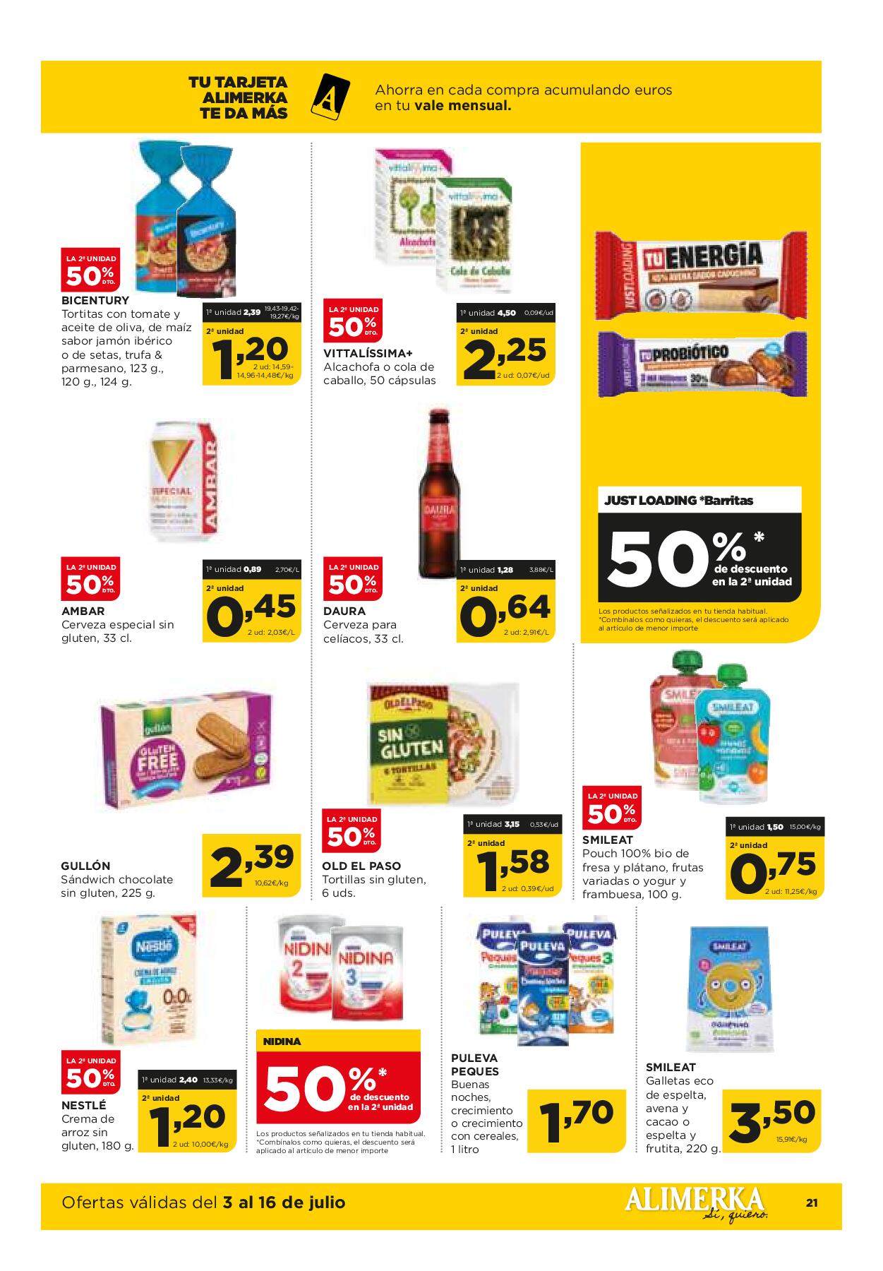 Folleto quincenal Alimerka. Página 23