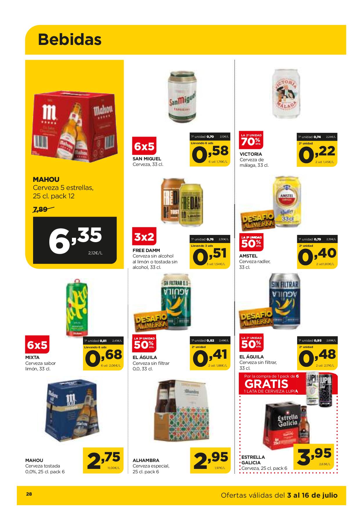 Folleto quincenal Alimerka. Página 31