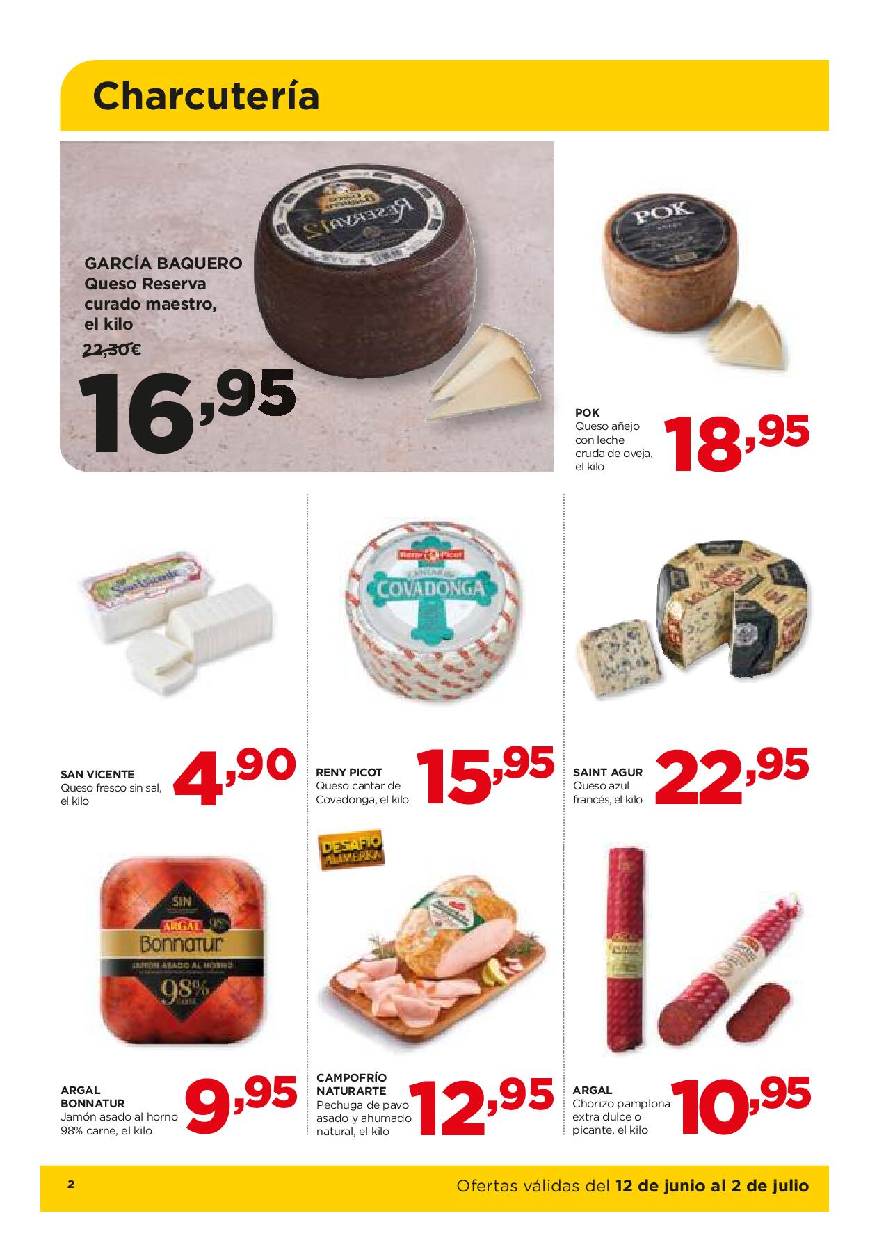 Folleto quincenal Alimerka. Página 02