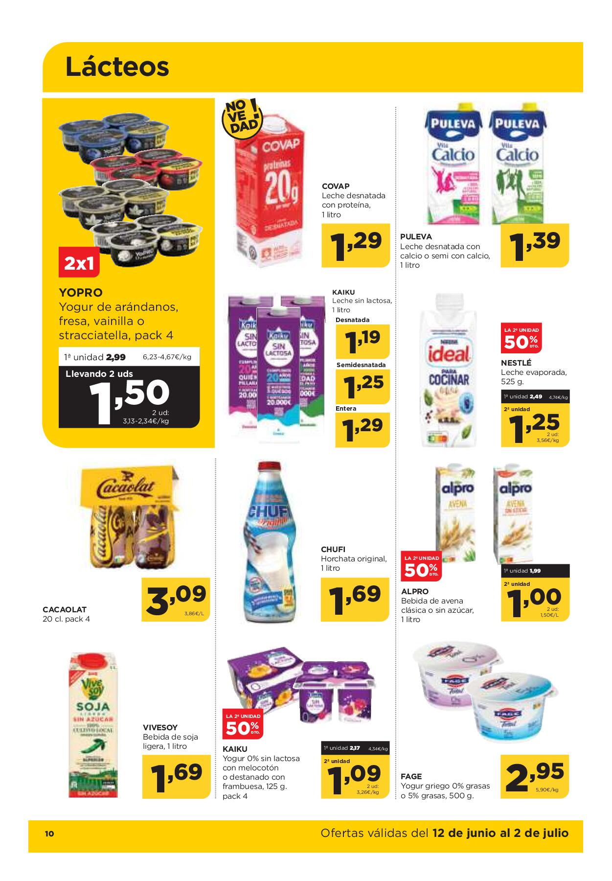 Folleto quincenal Alimerka. Página 11