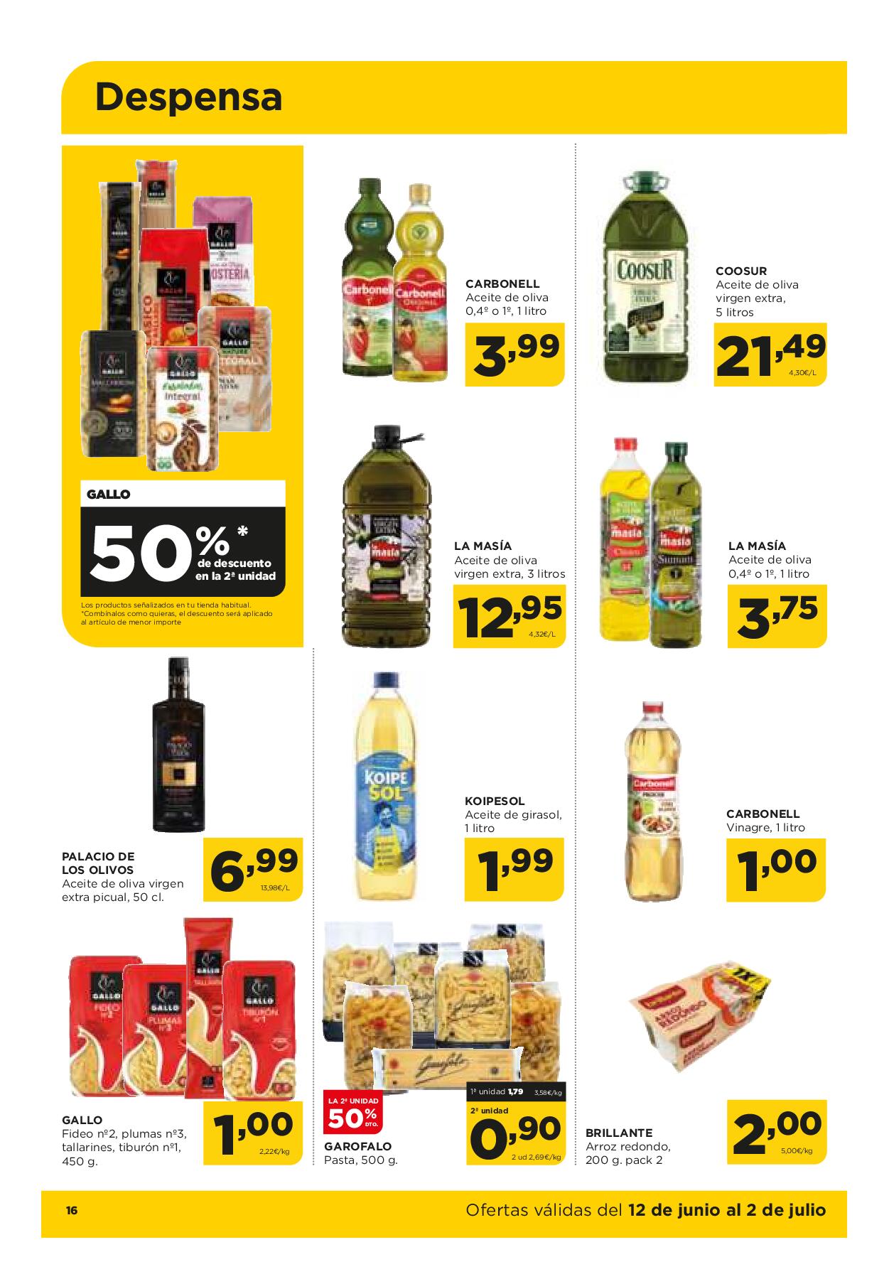 Folleto quincenal Alimerka. Página 17