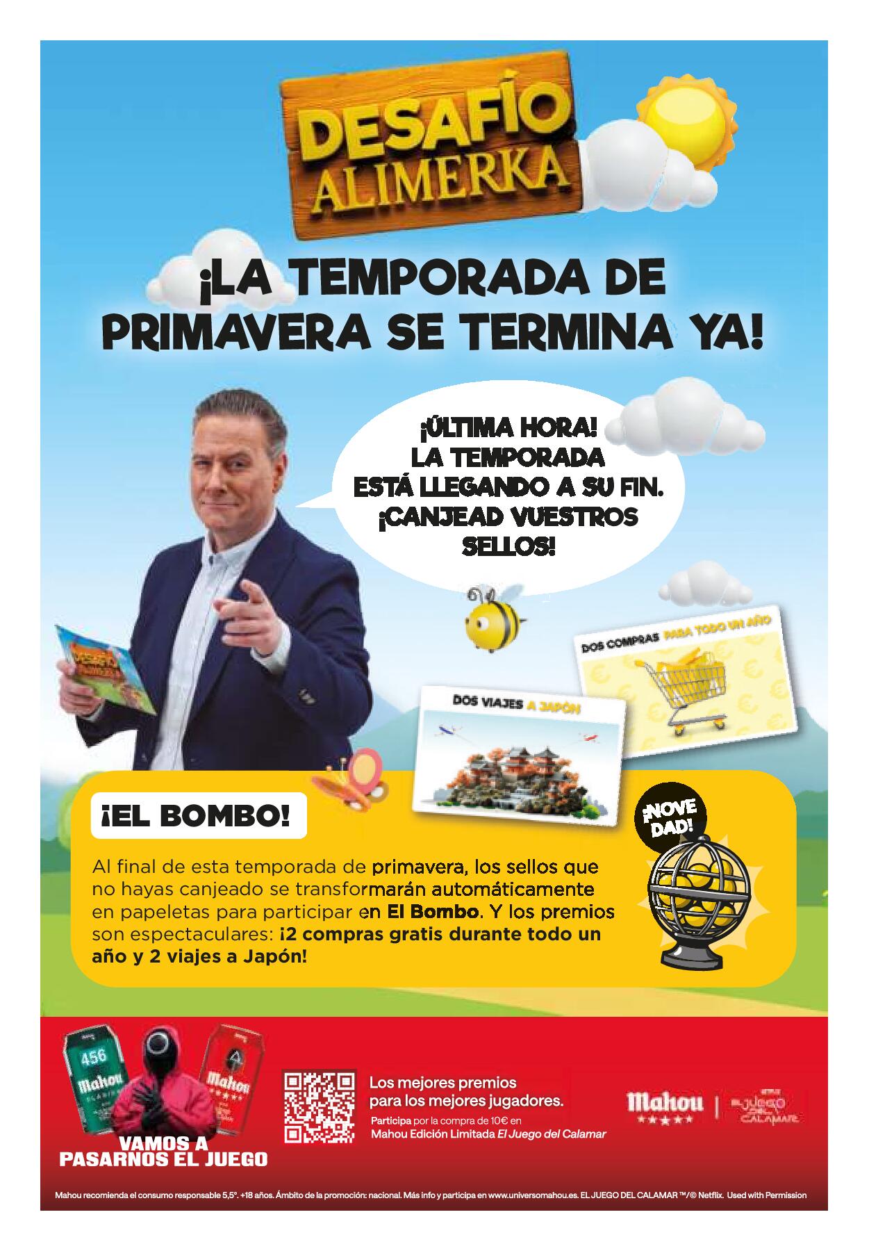 Folleto quincenal Alimerka. Página 24