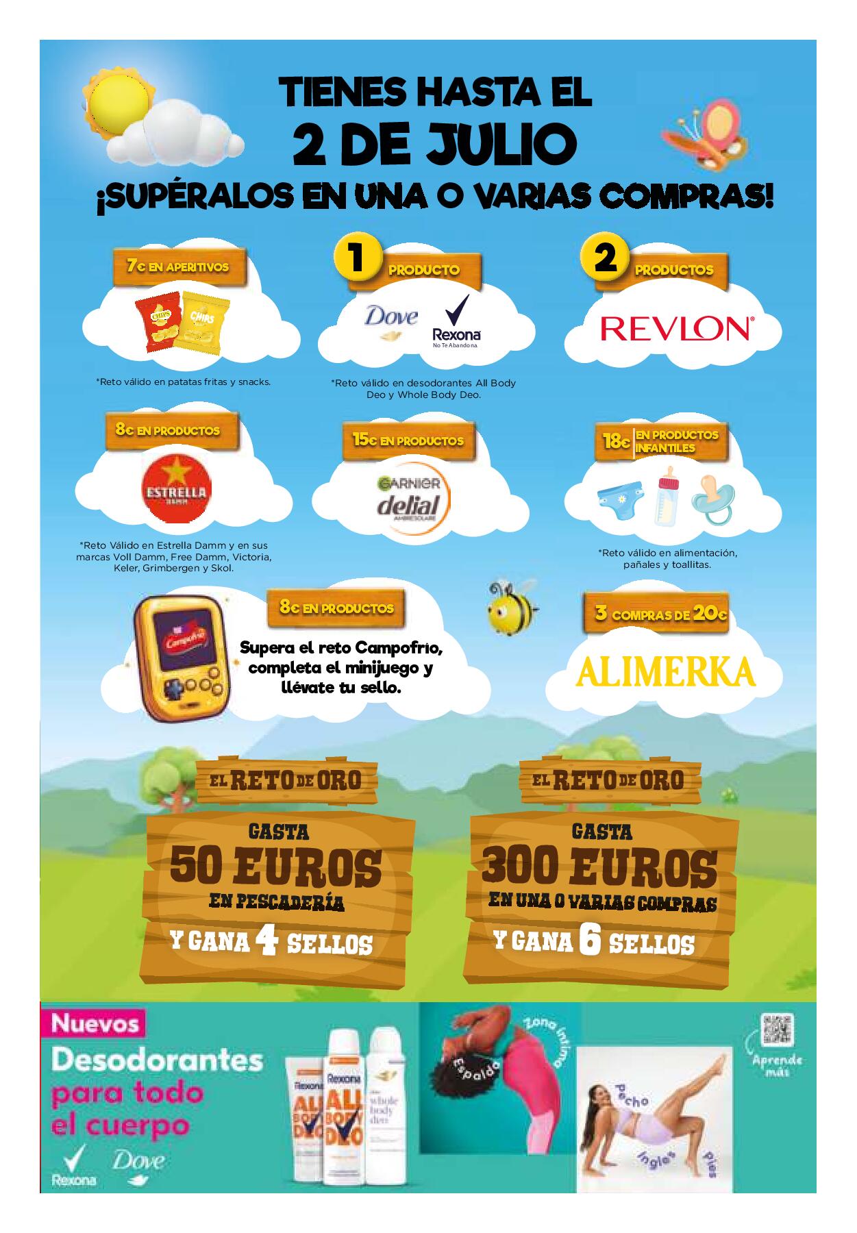 Folleto quincenal Alimerka. Página 25