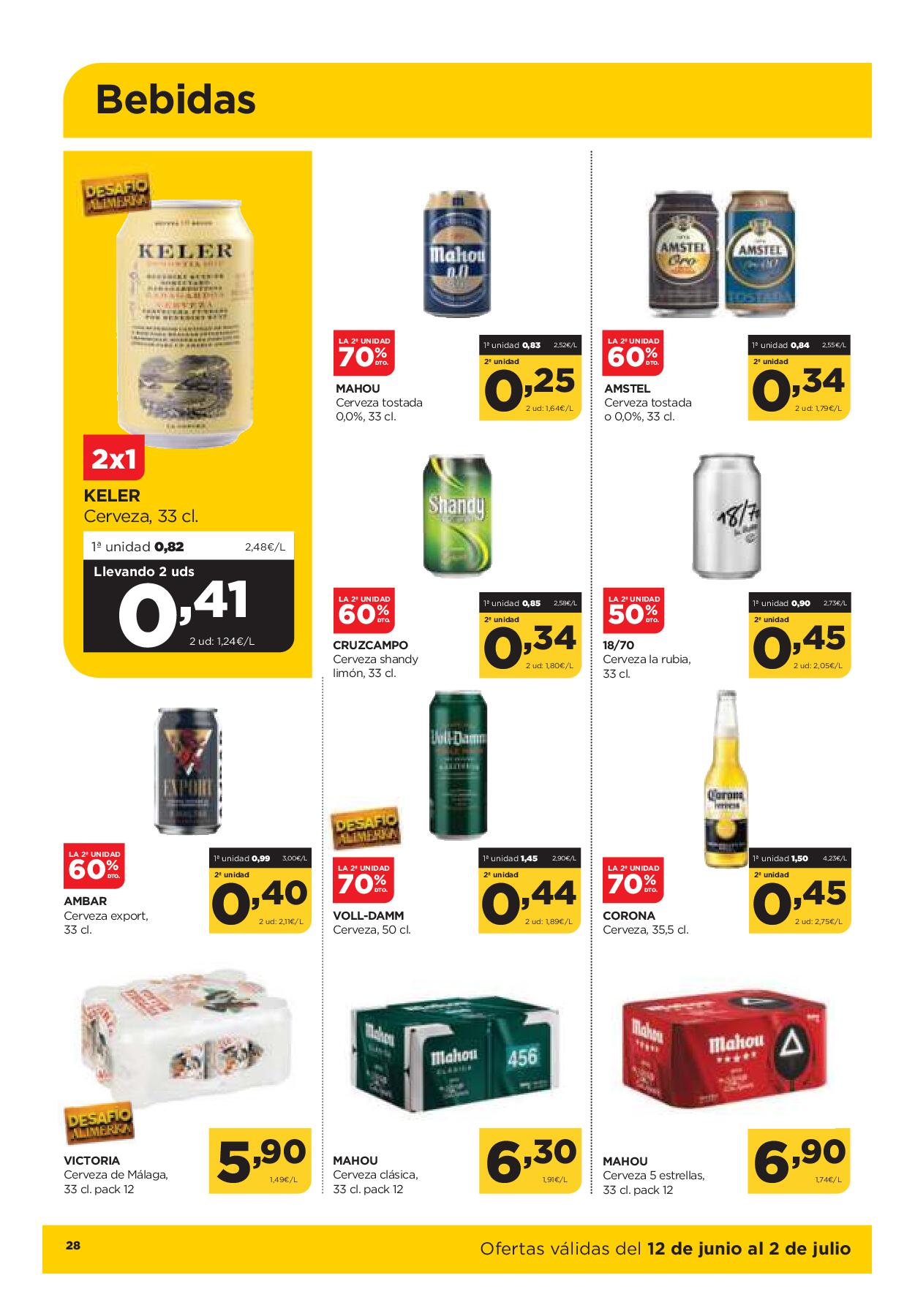 Folleto quincenal Alimerka. Página 30