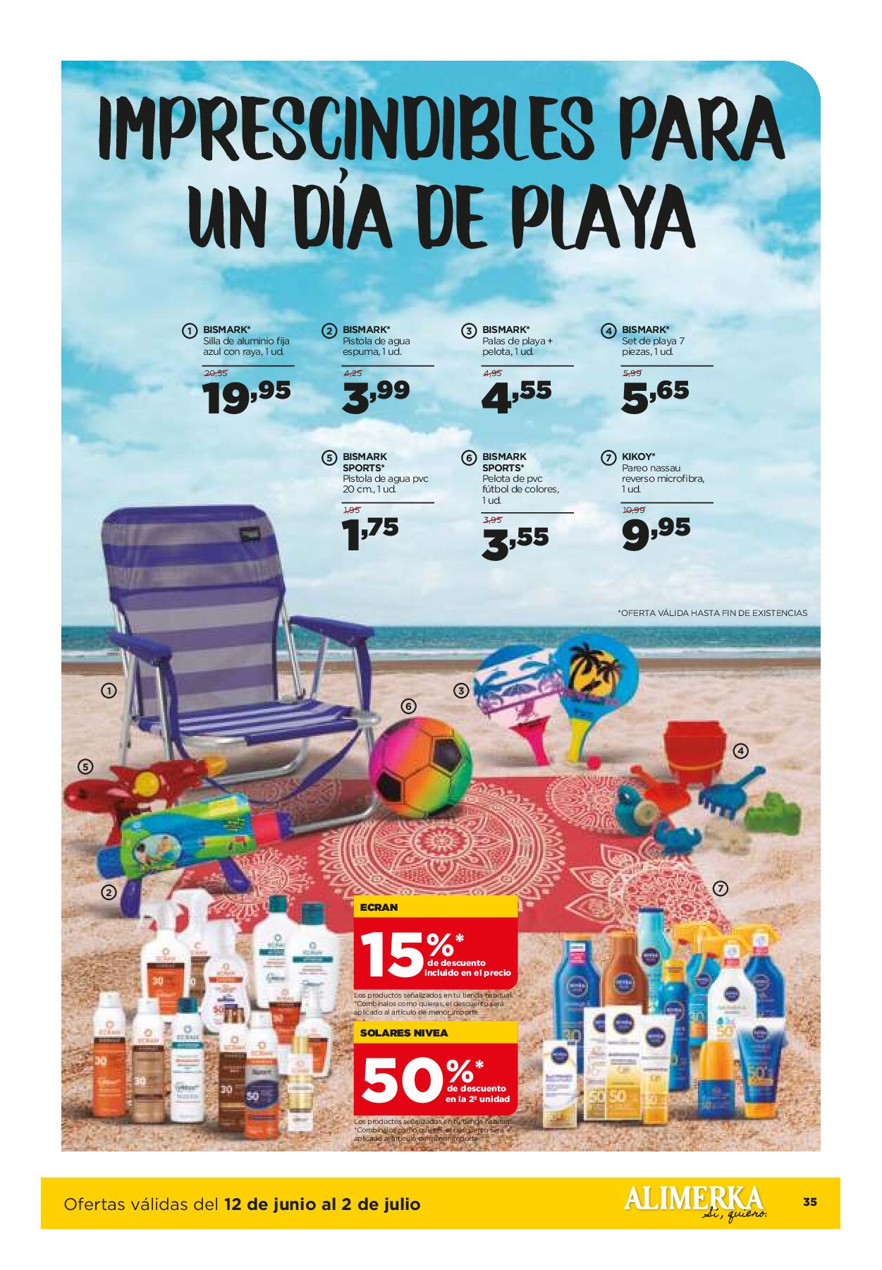 Folleto quincenal Alimerka. Página 39