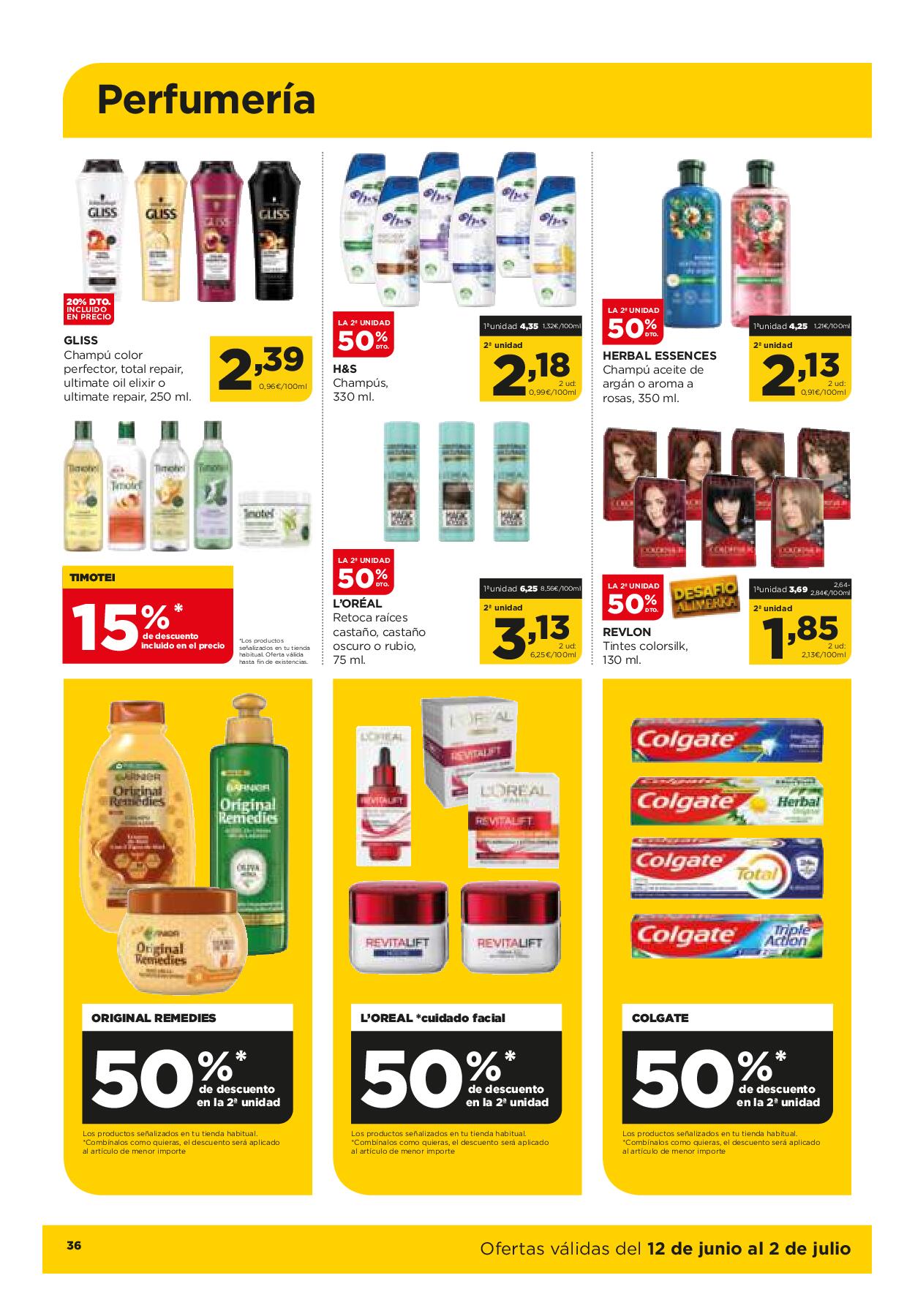 Folleto quincenal Alimerka. Página 40