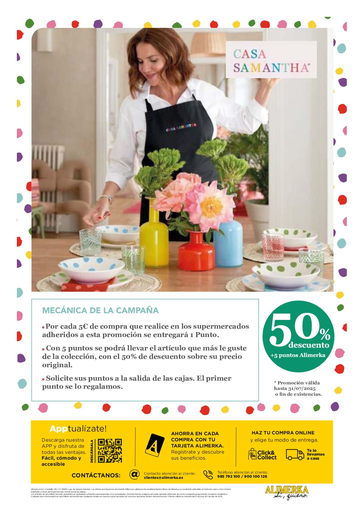 Folleto quincenal Alimerka. Página 46