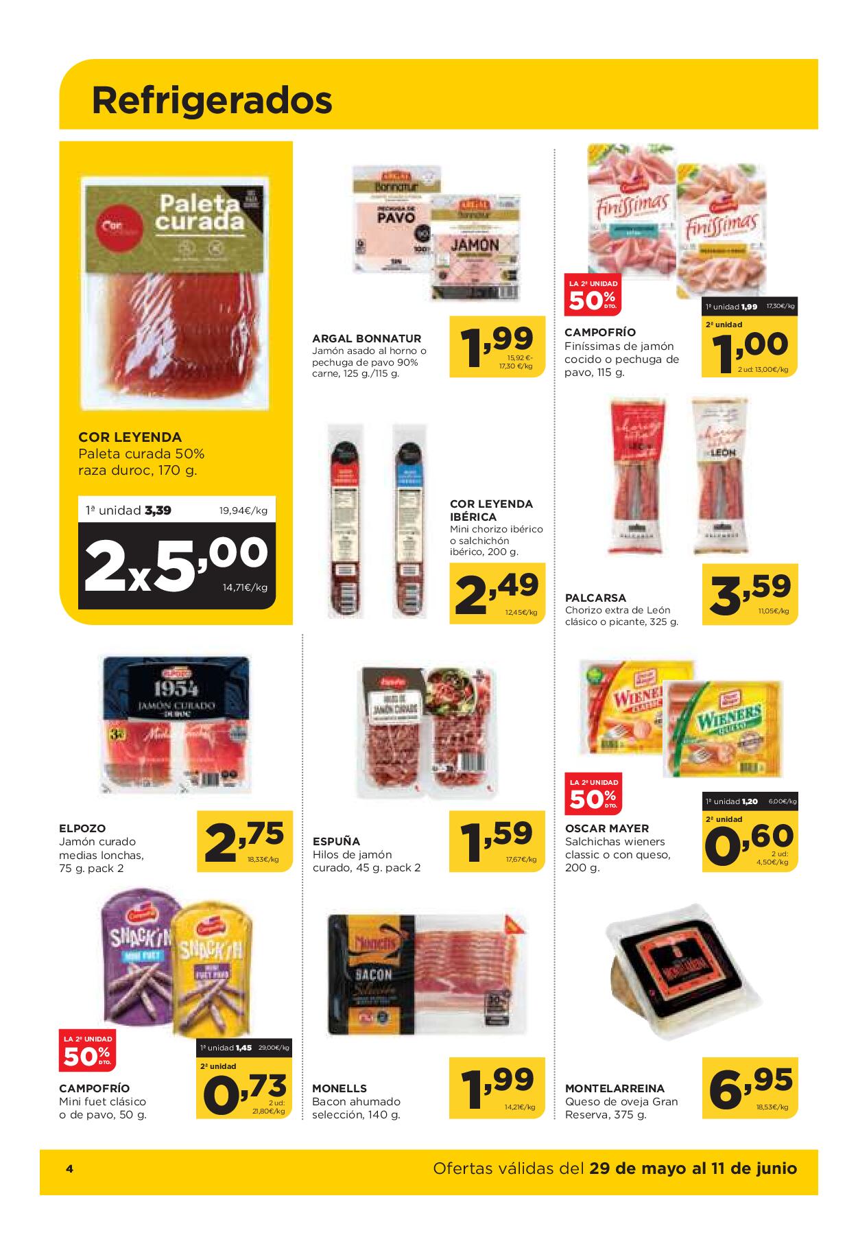 Folleto quincenal Alimerka. Página 04