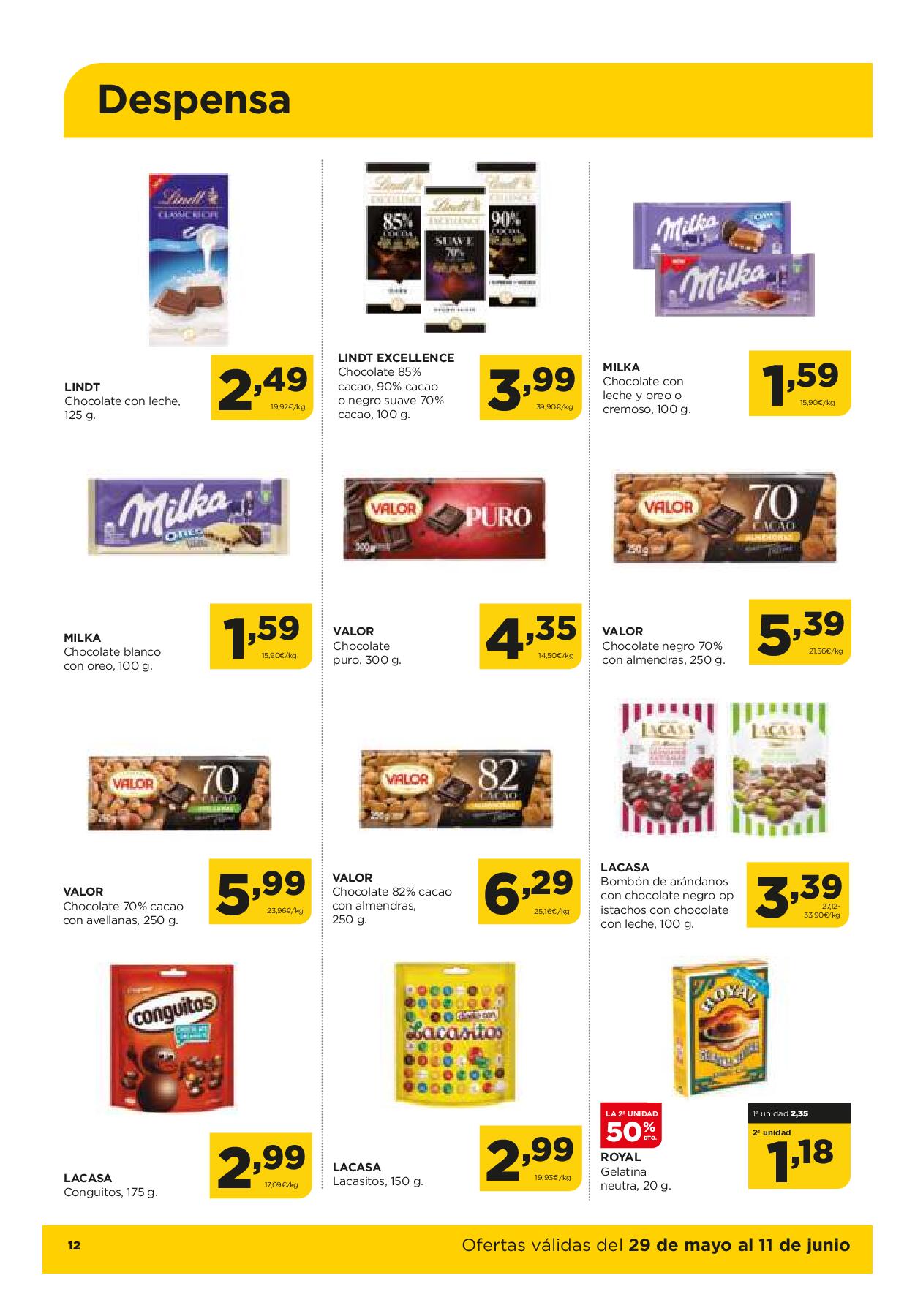 Folleto quincenal Alimerka. Página 13