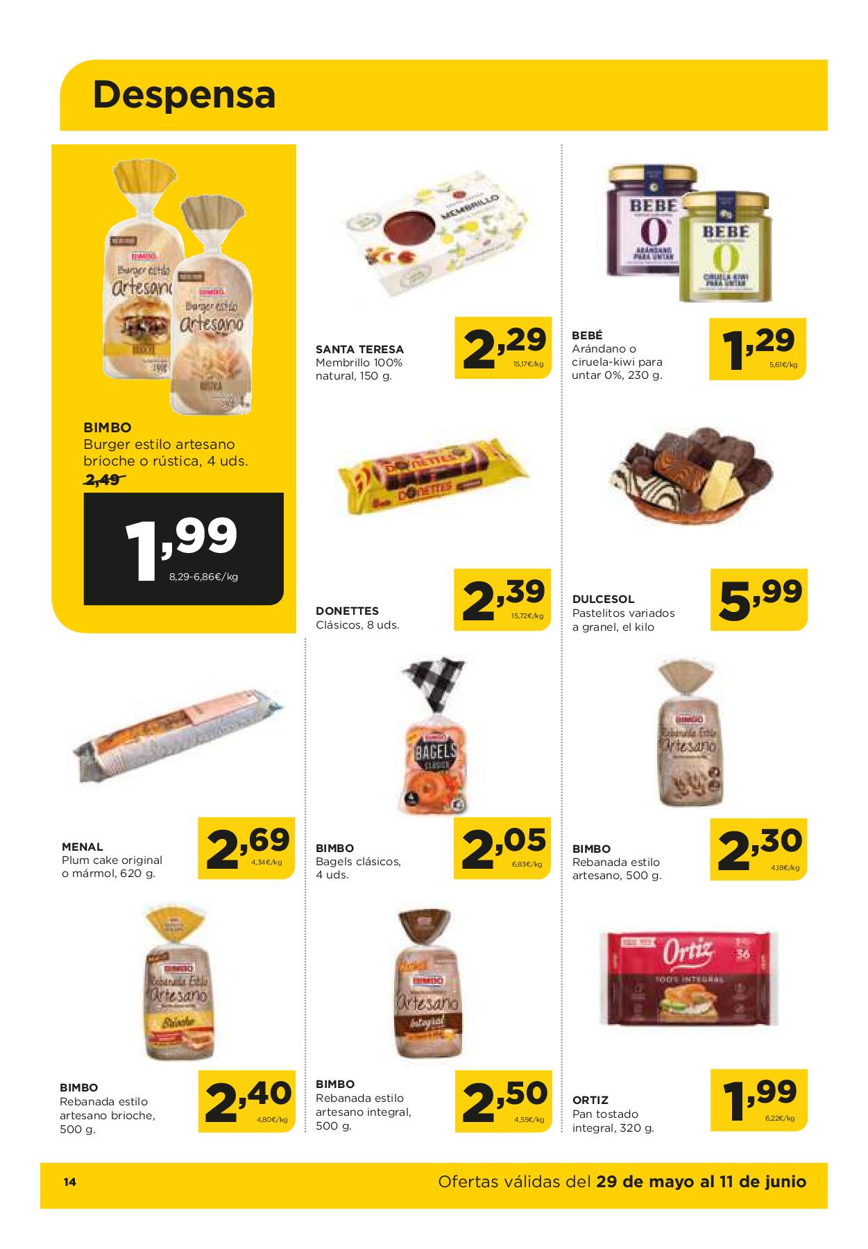 Folleto quincenal Alimerka. Página 15