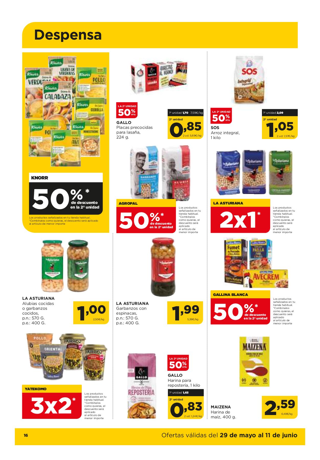 Folleto quincenal Alimerka. Página 17