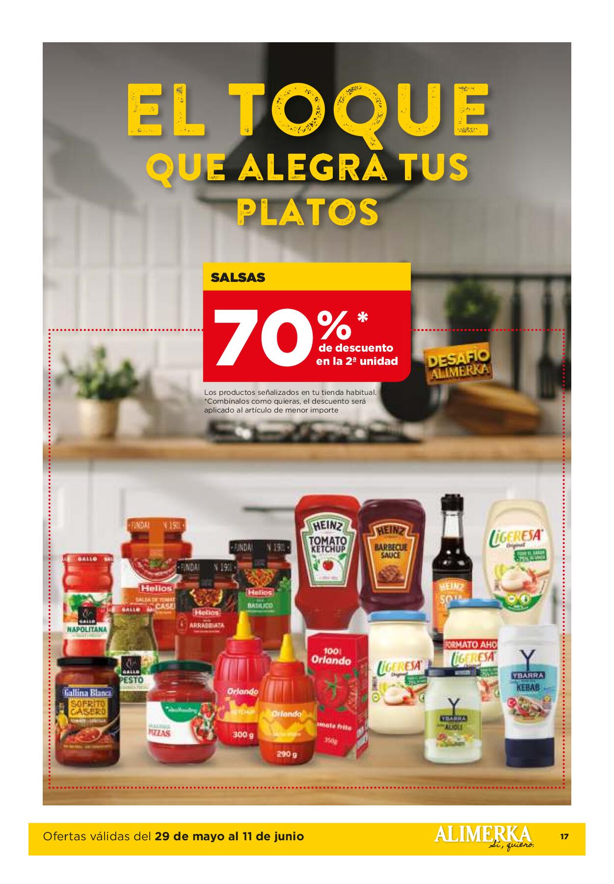 Folleto quincenal Alimerka. Página 18