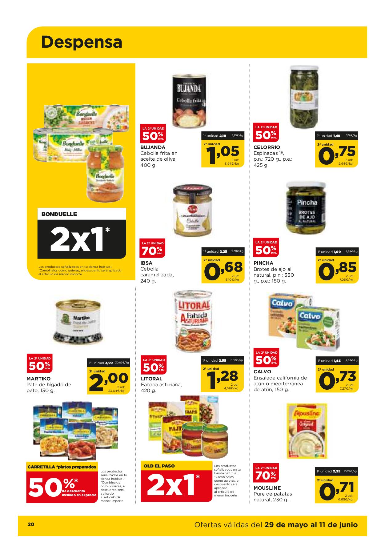 Folleto quincenal Alimerka. Página 21
