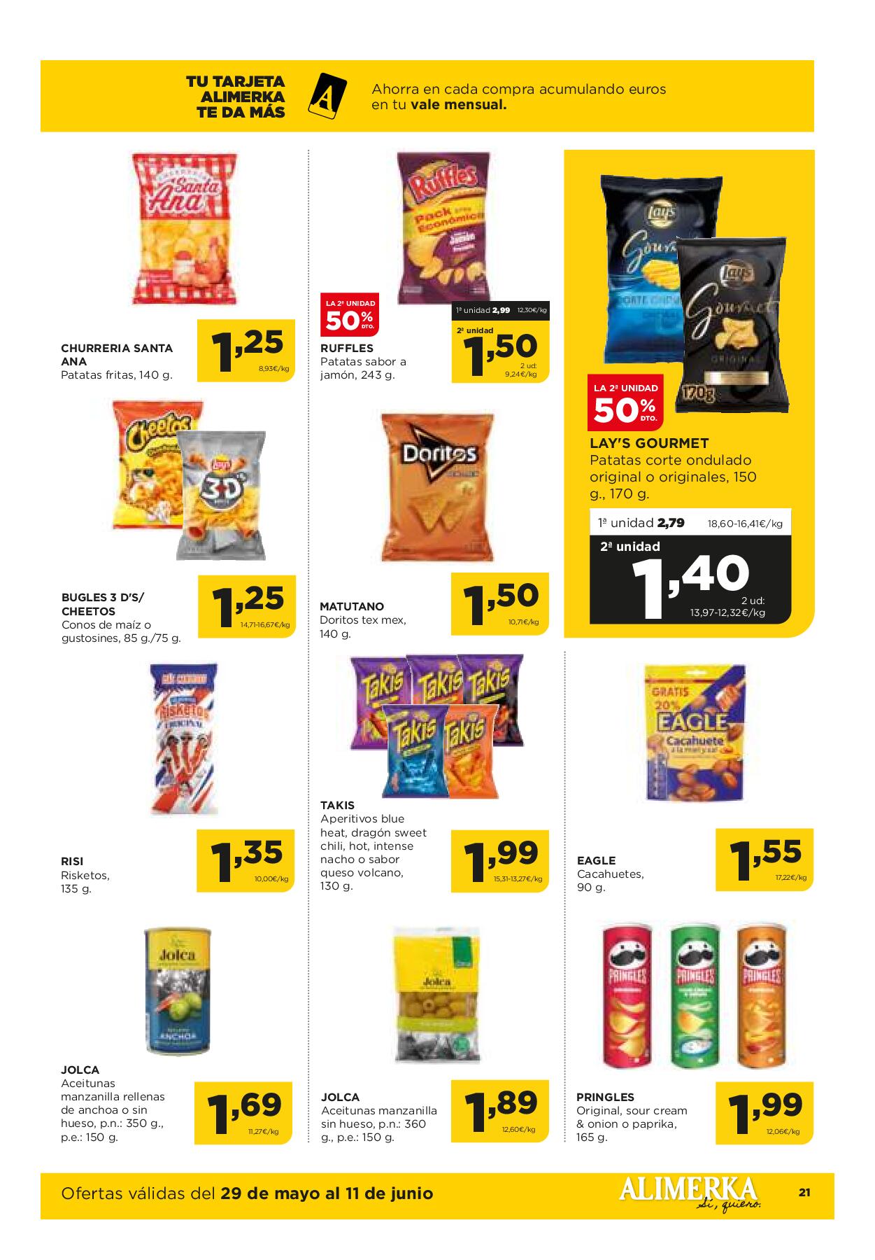 Folleto quincenal Alimerka. Página 22