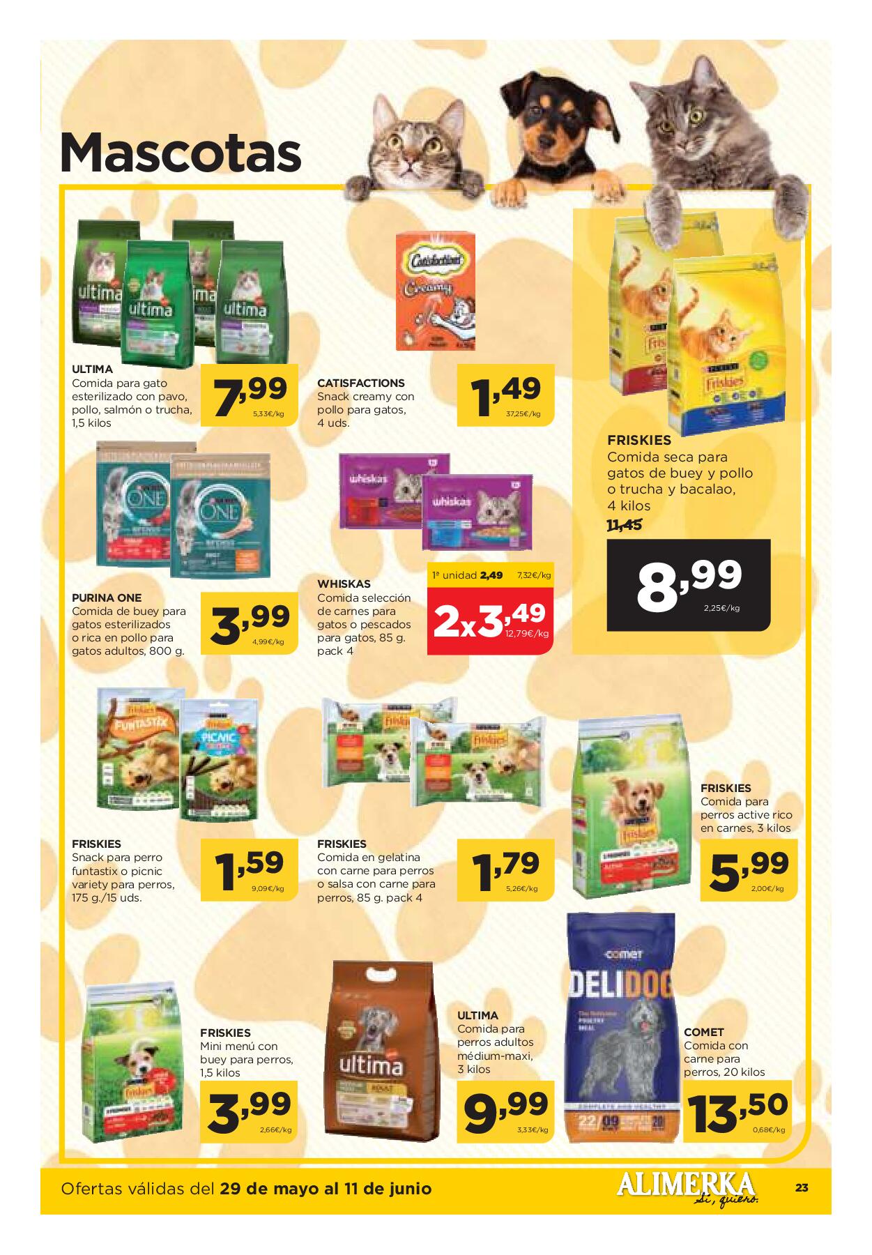 Folleto quincenal Alimerka. Página 24