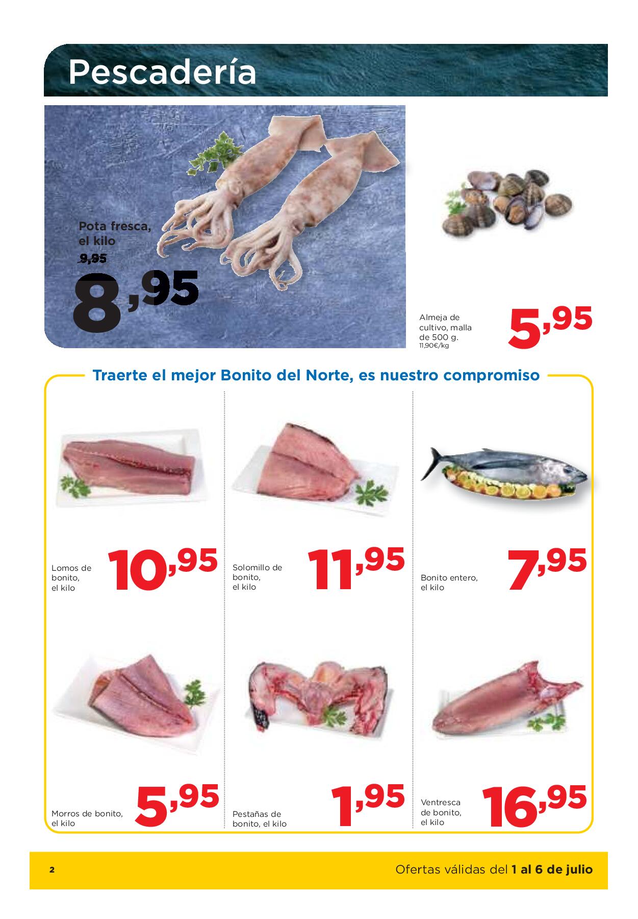 Folleto semanal Alimerka. Página 02