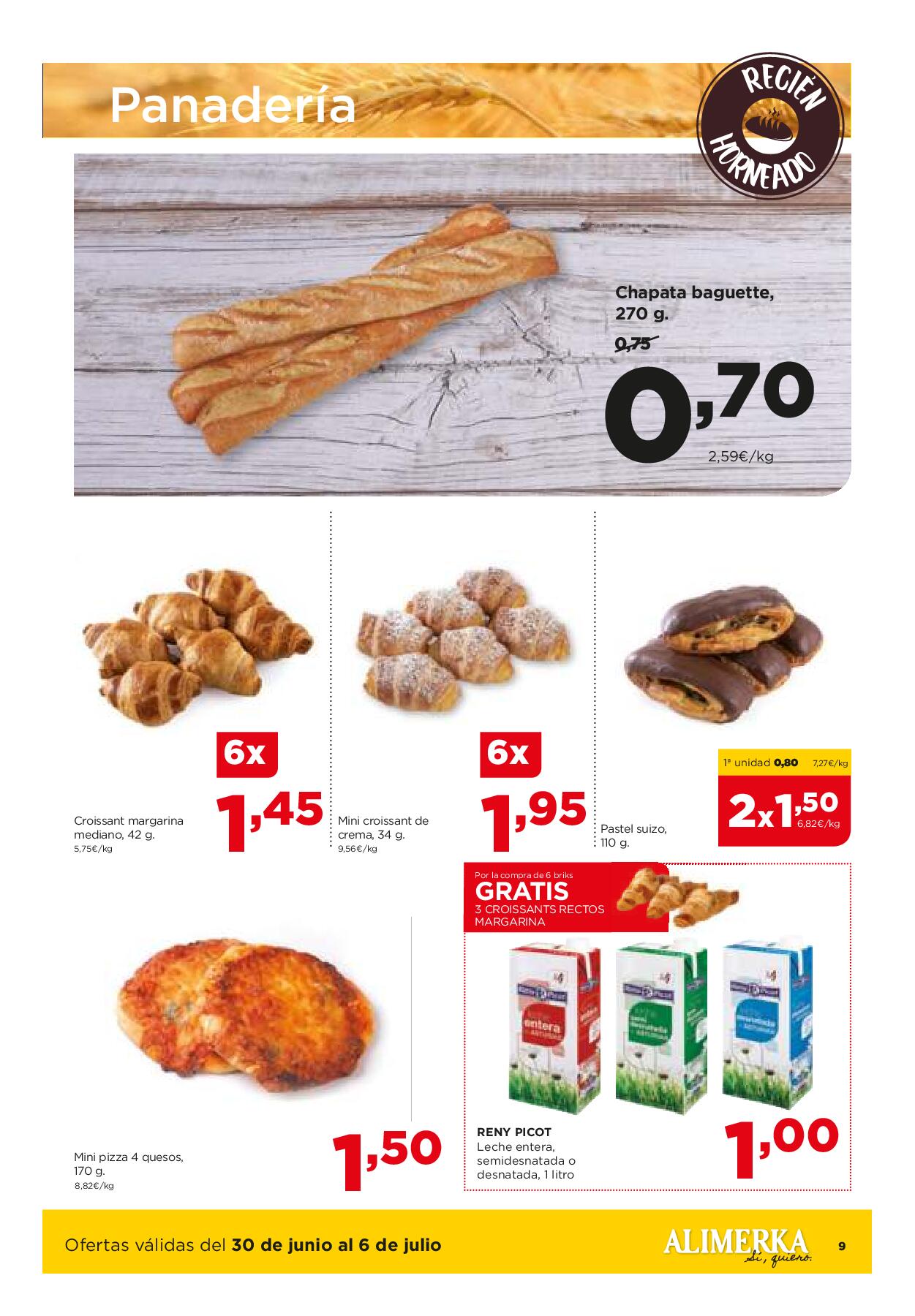 Folleto semanal Alimerka. Página 09