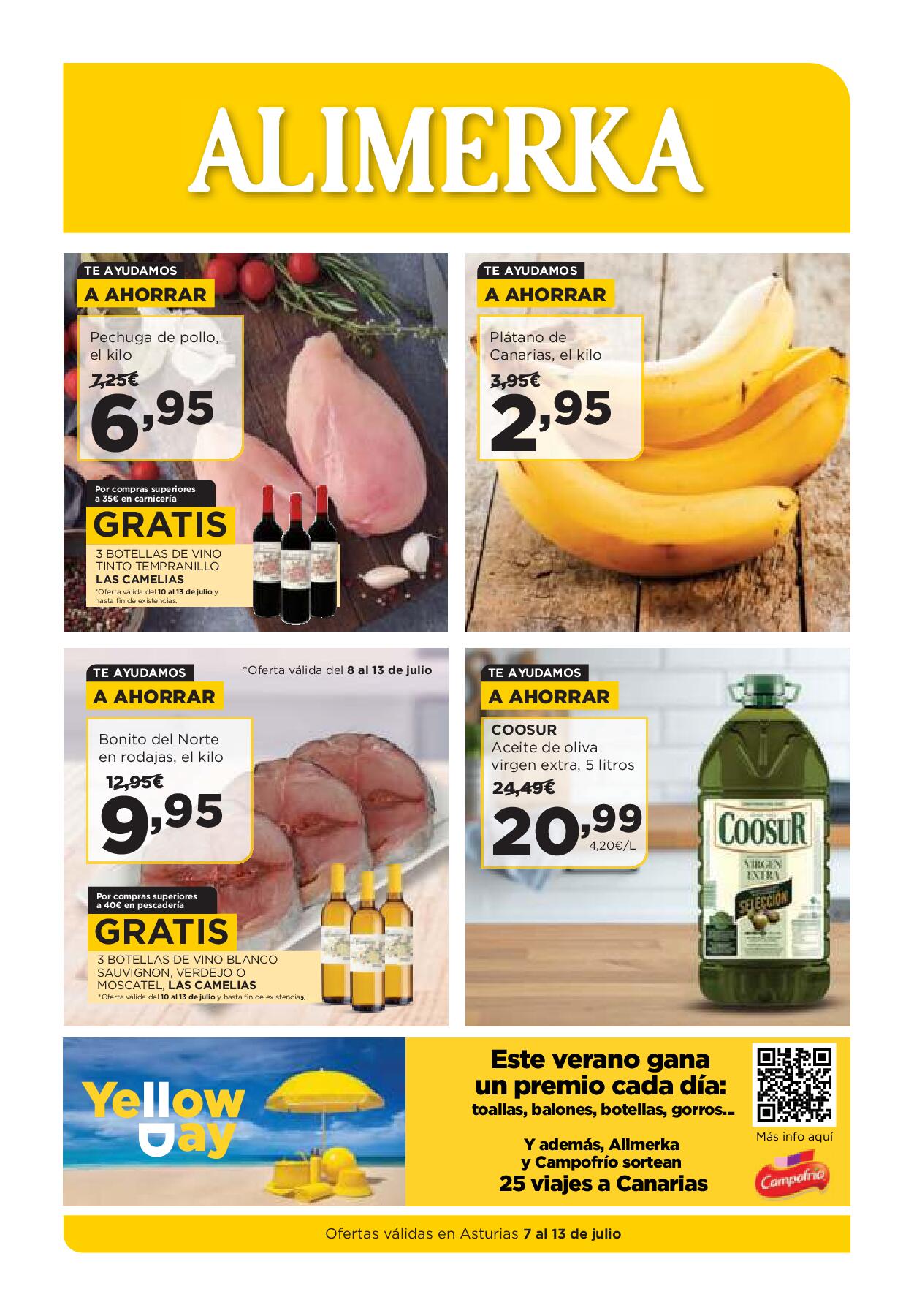 Ofertas semanales Alimerka. Página 01