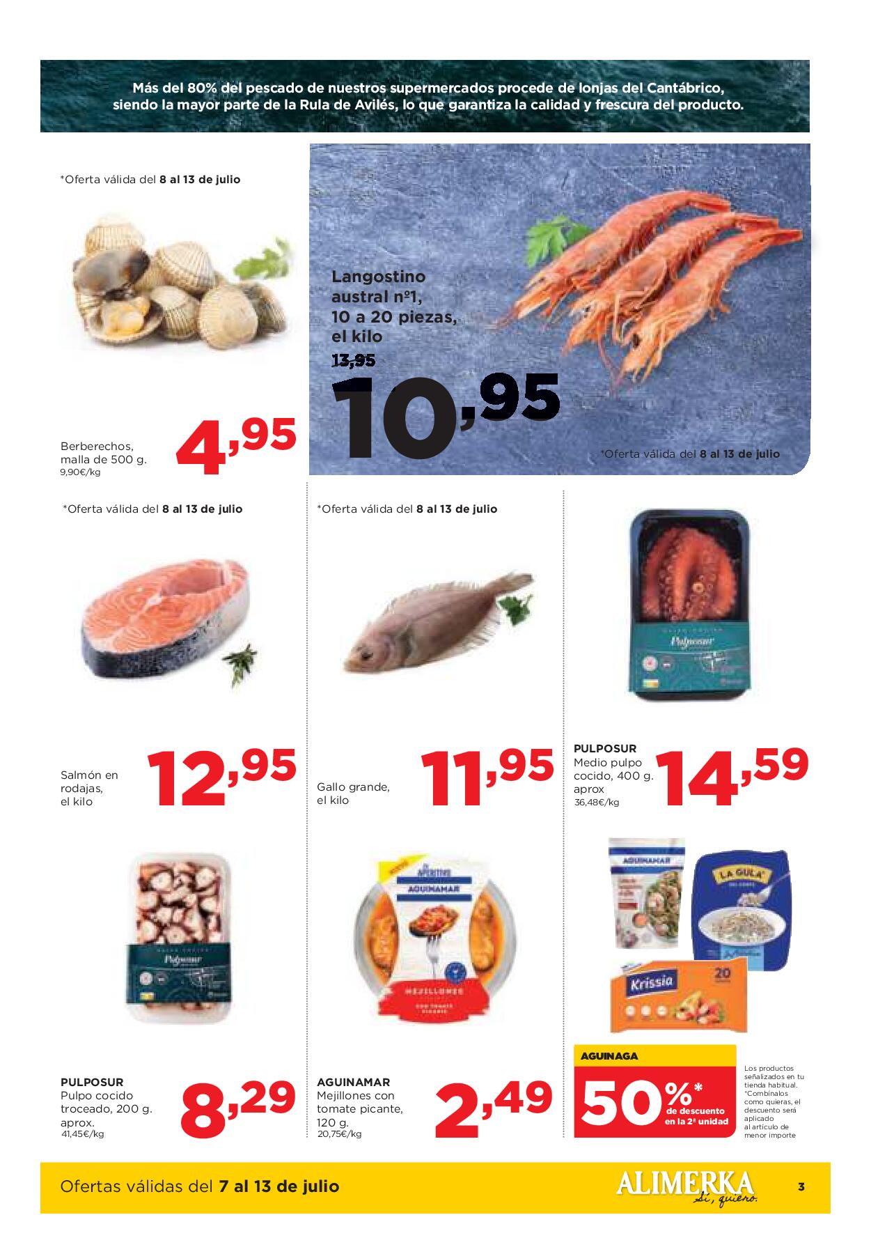 Ofertas semanales Alimerka. Página 03