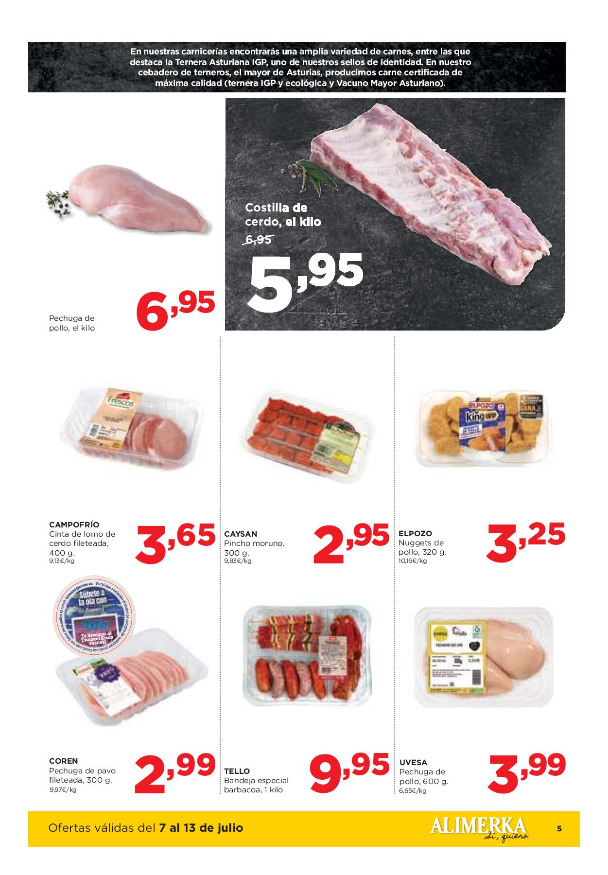 Ofertas semanales Alimerka. Página 05
