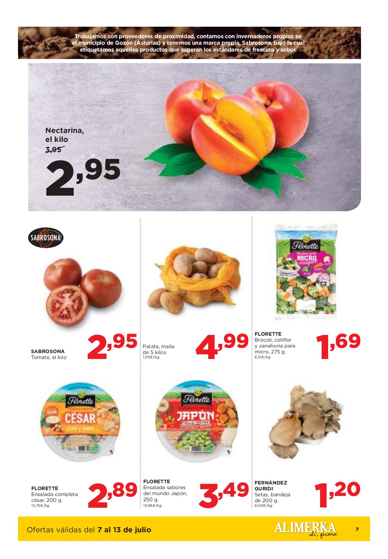 Ofertas semanales Alimerka. Página 07