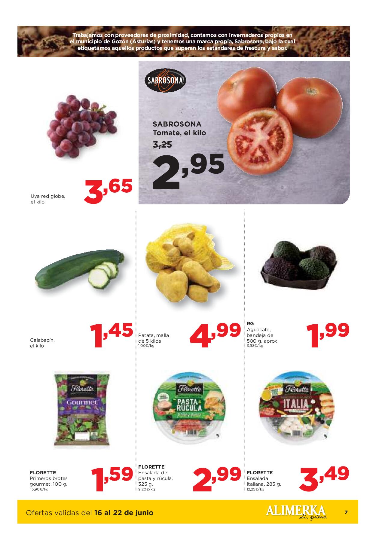 Ofertas semanales Alimerka. Página 07
