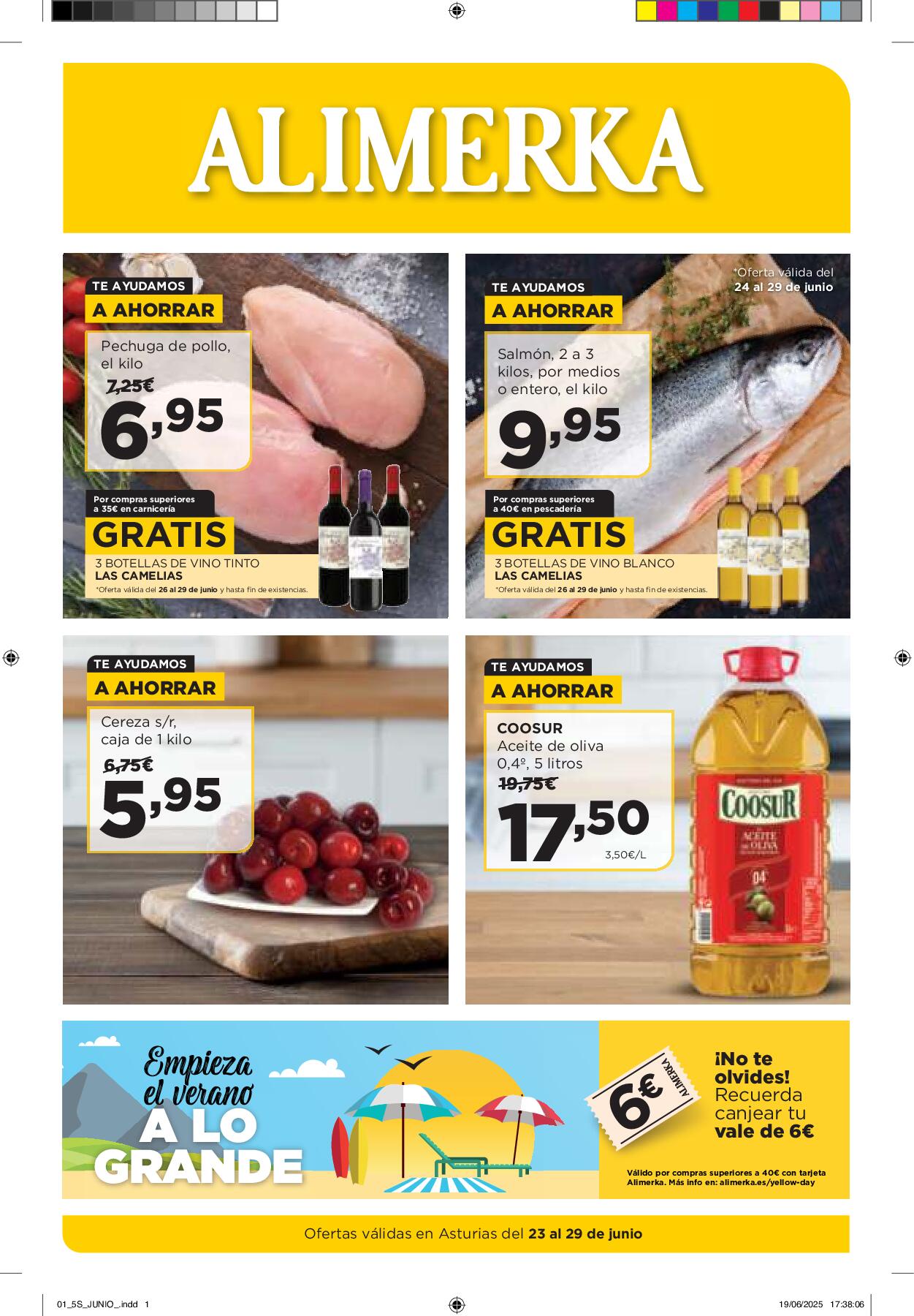 Ofertas semanales Alimerka. Página 01