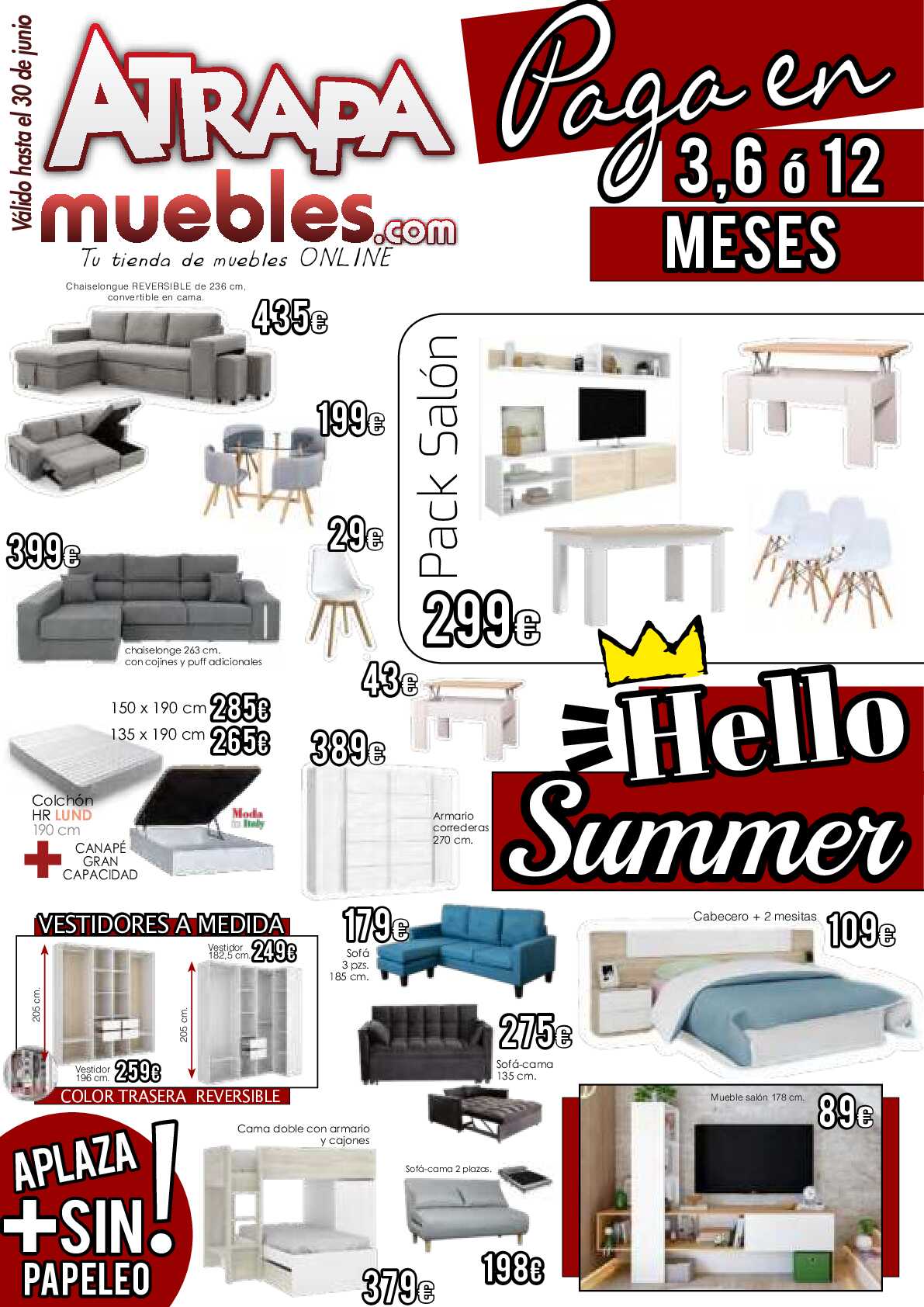 Ofertas junio Atrapamuebles. Página 01
