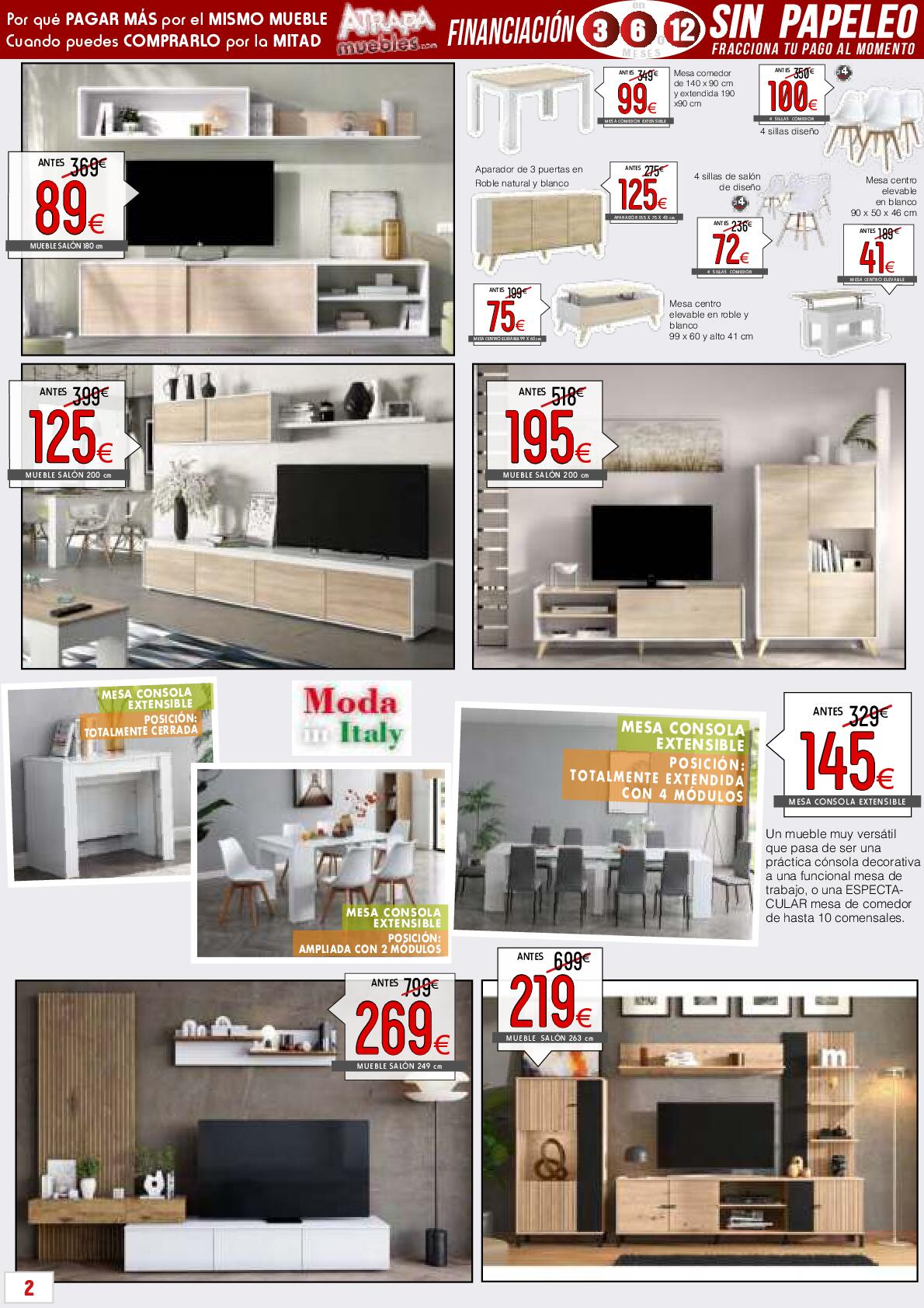 Mejores precios todo el año Atrapamuebles. Página 02