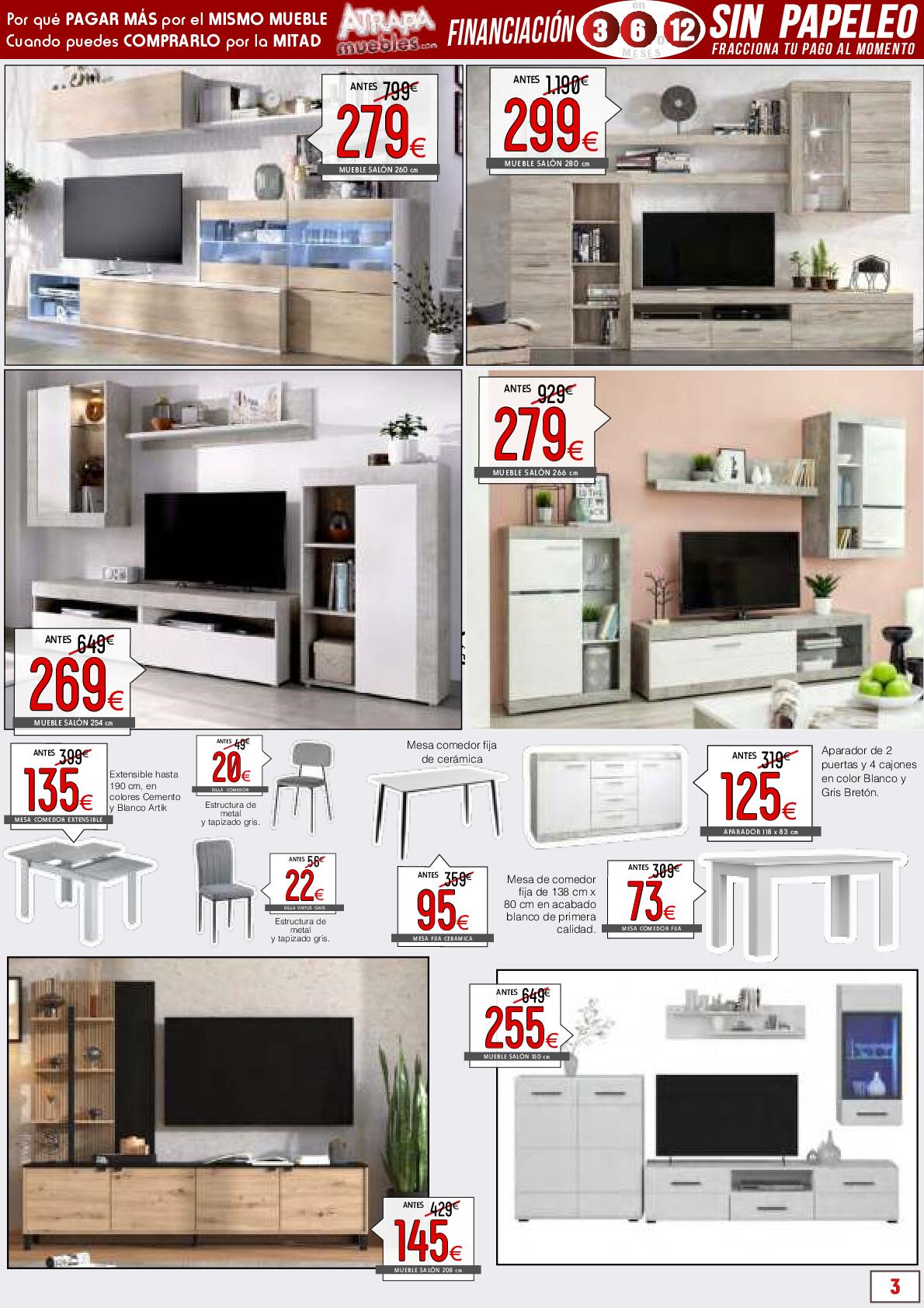 Mejores precios todo el año Atrapamuebles. Página 03