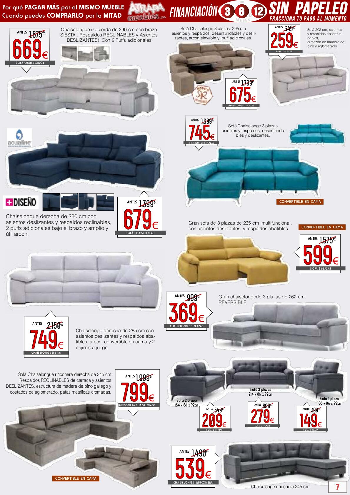 Mejores precios todo el año Atrapamuebles. Página 07