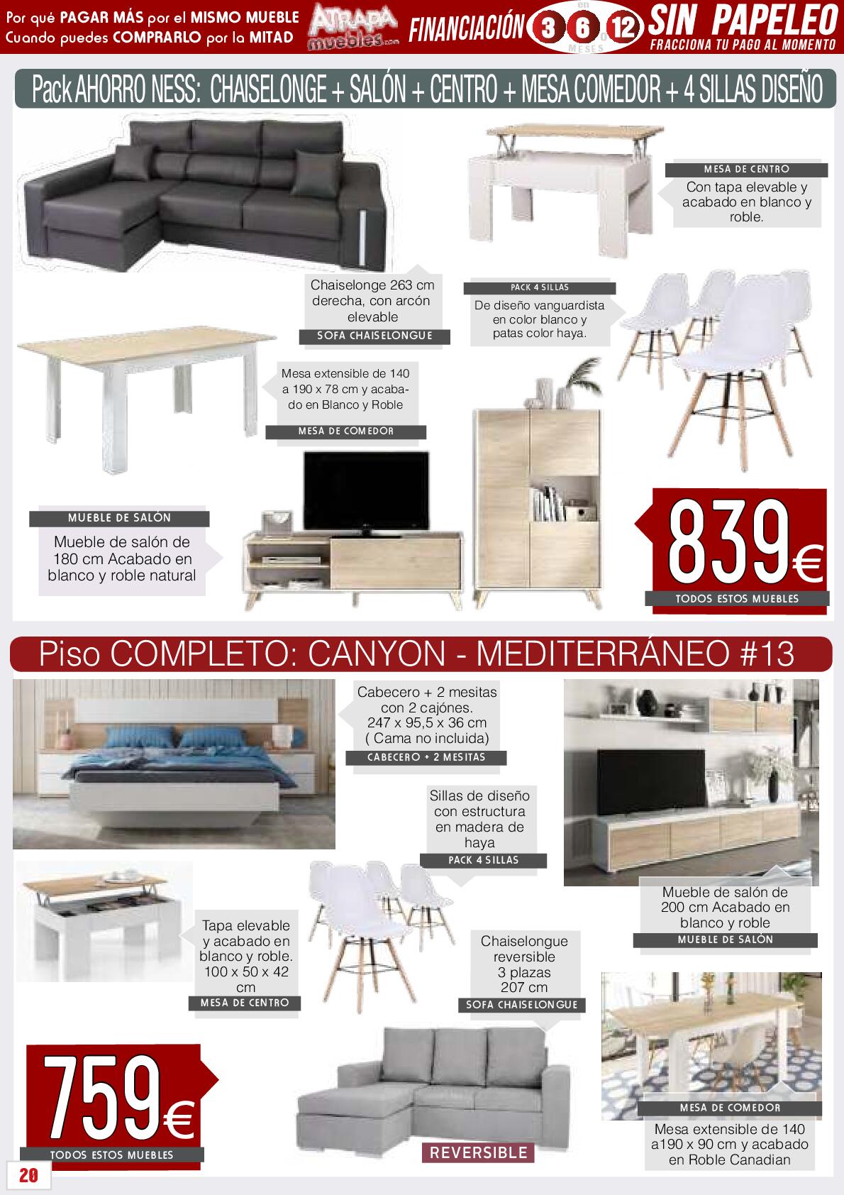 Mejores precios todo el año Atrapamuebles. Página 20