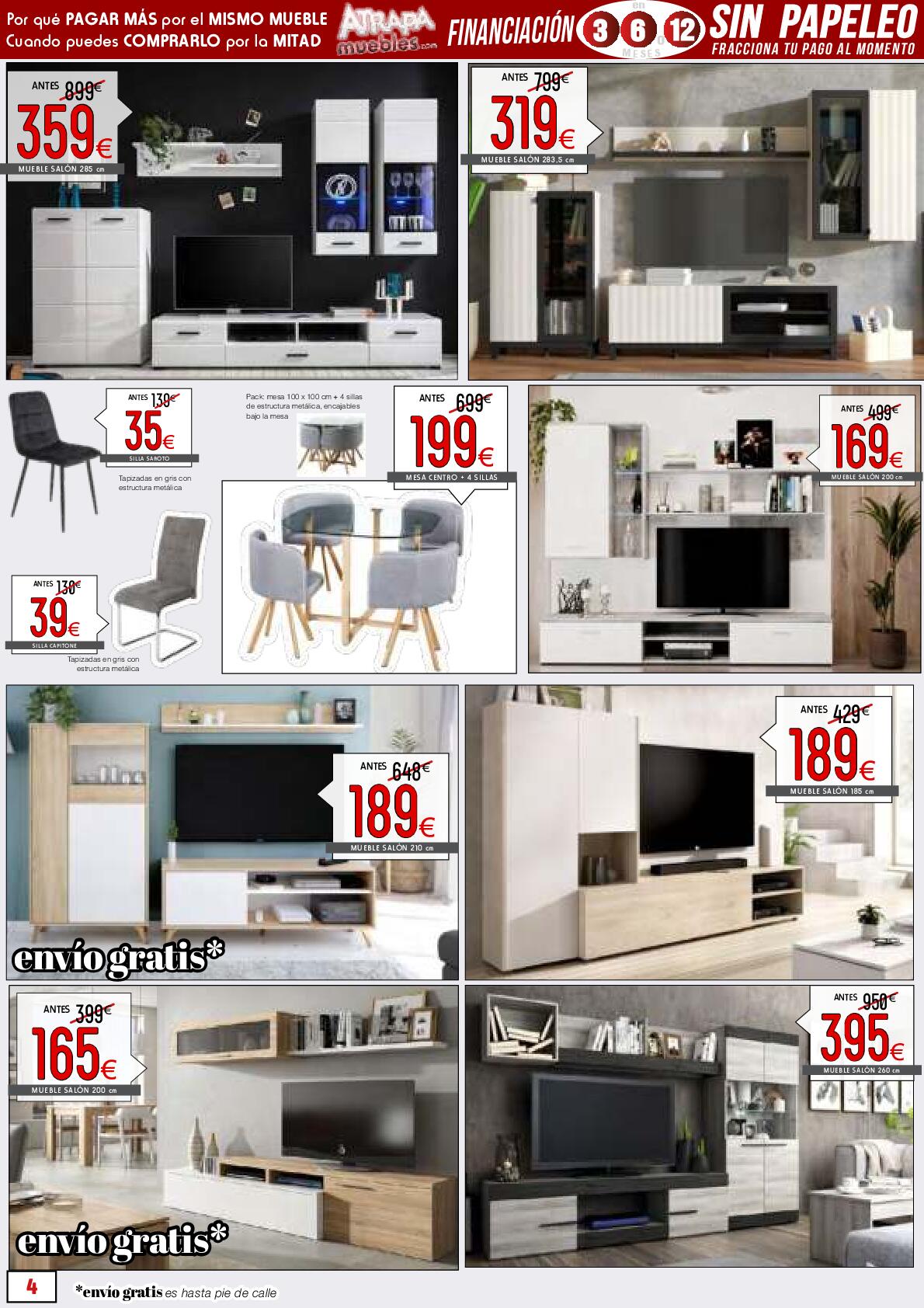 Tu tienda de muebles online Atrapamuebles. Página 04