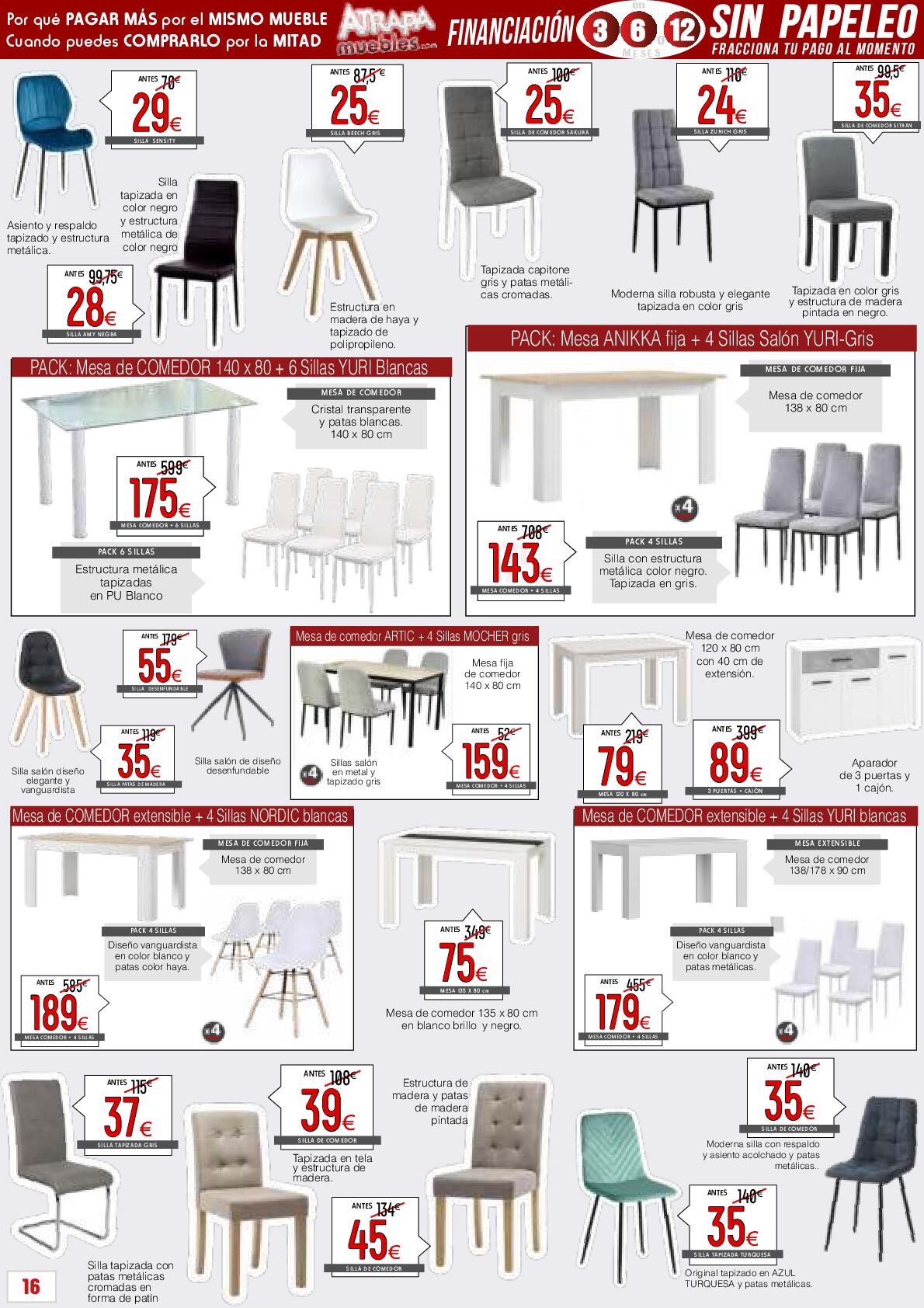 Tu tienda de muebles online Atrapamuebles. Página 16