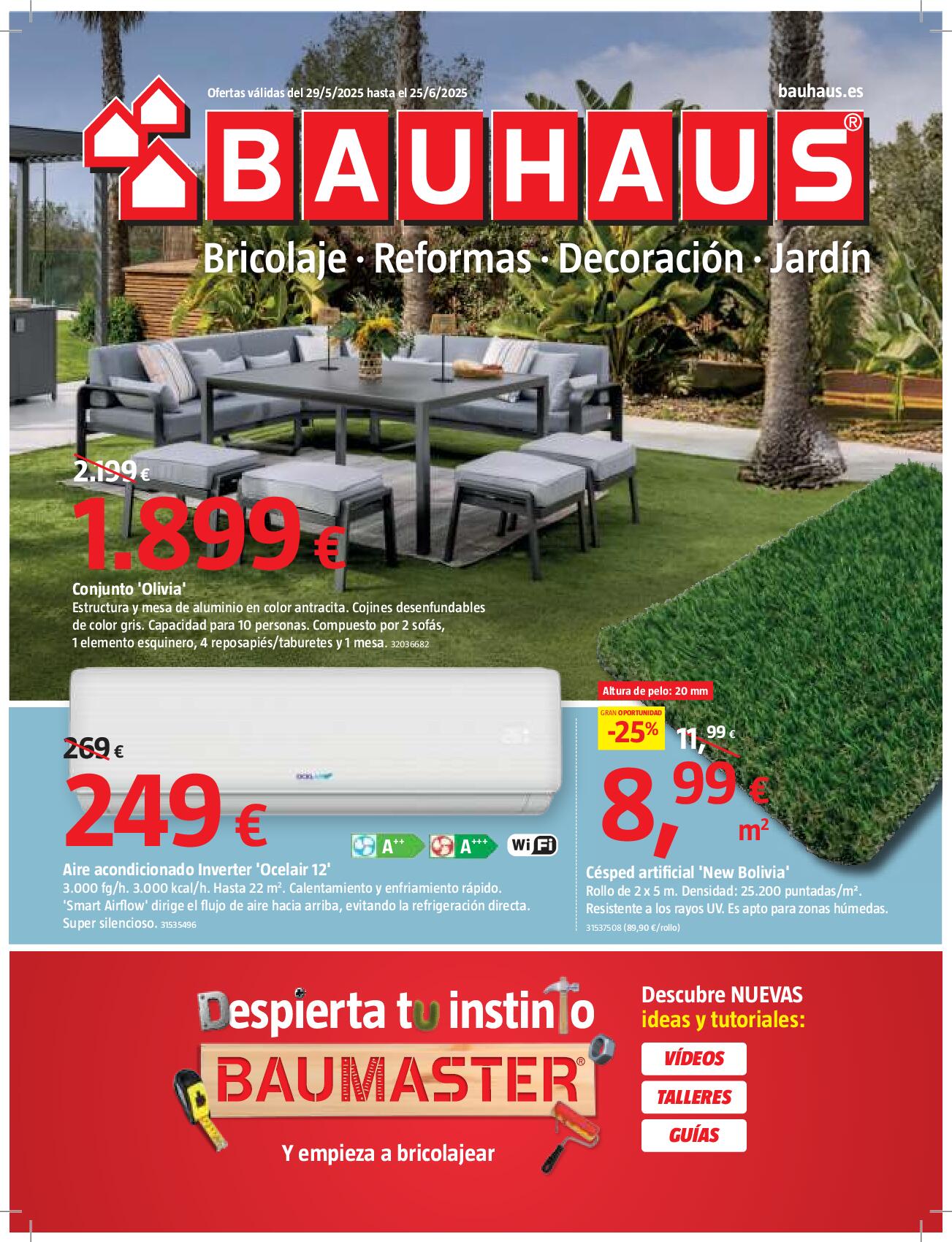 Despierta tu instinto Baumaster Bauhaus. Página 01
