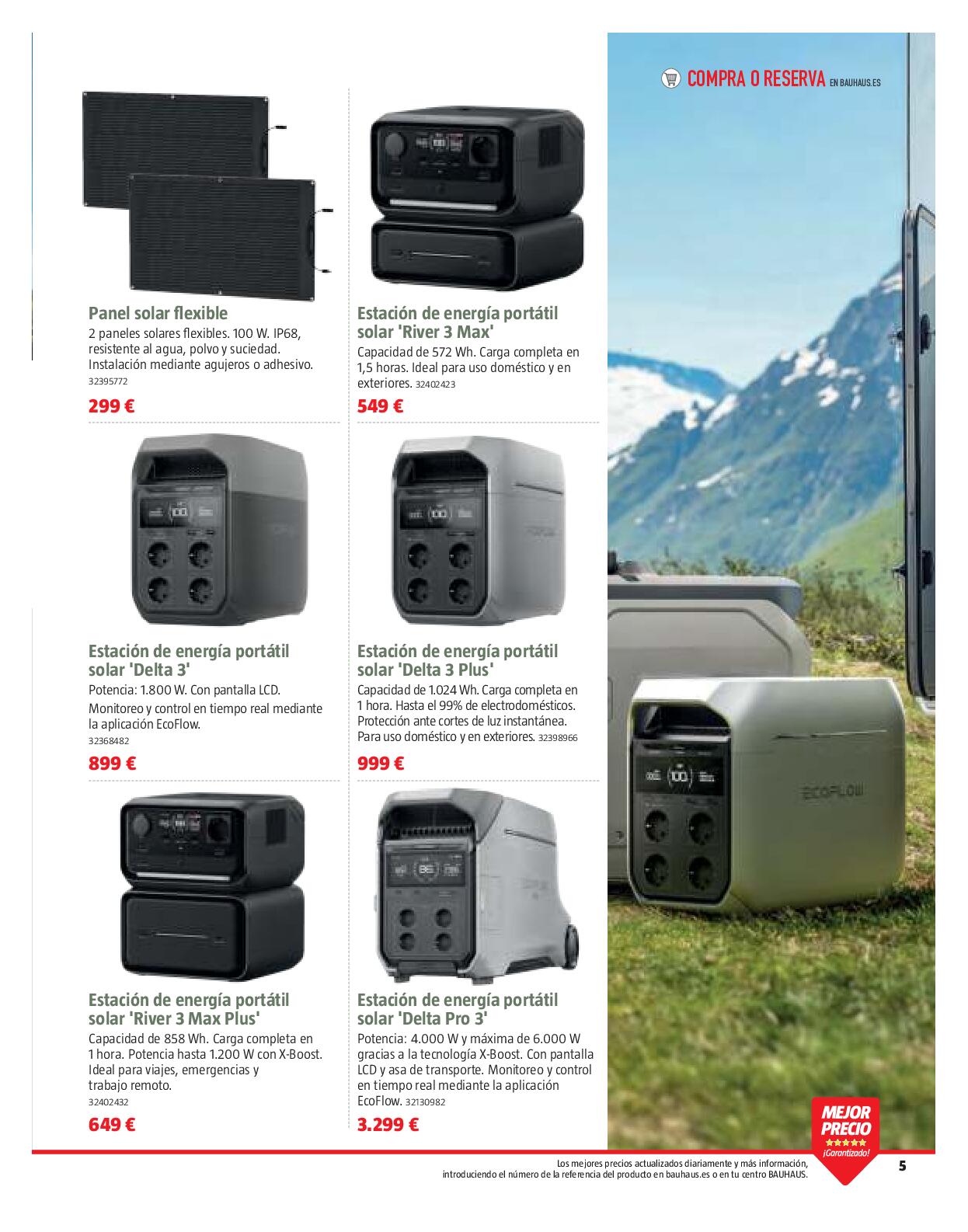 Ofertas camping Bauhaus. Página 05