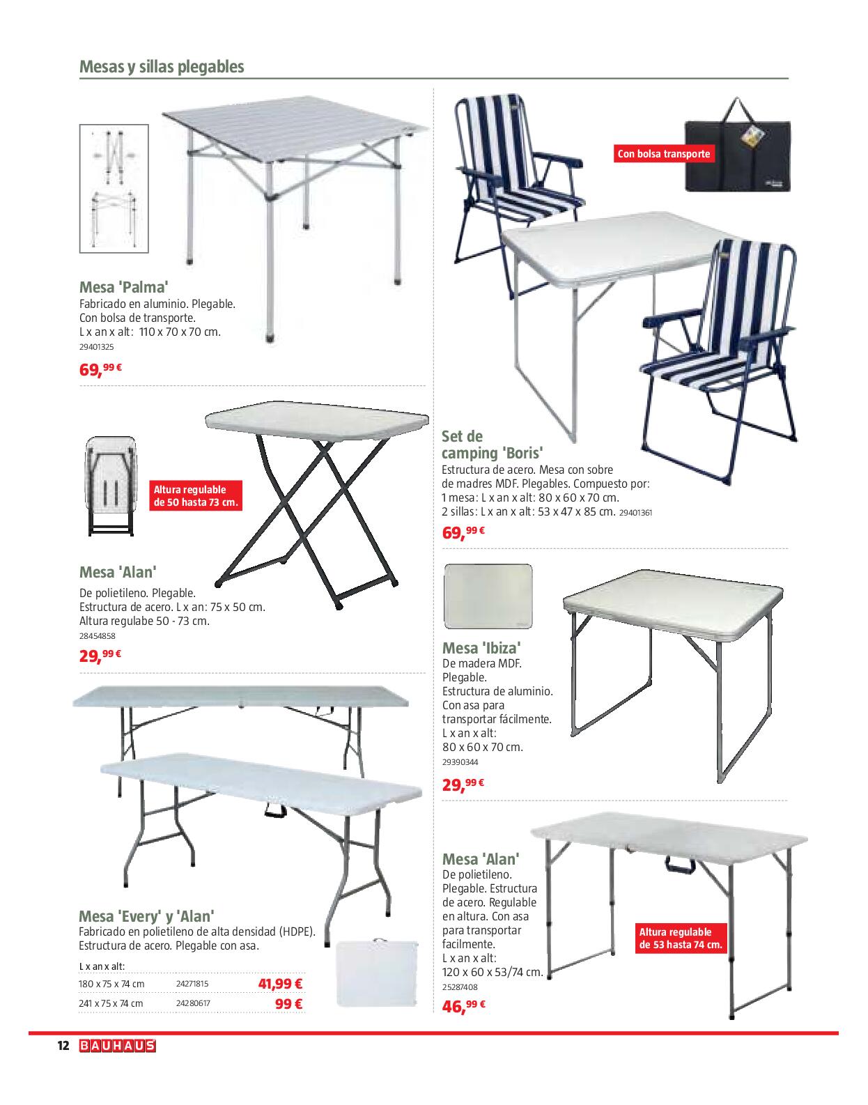 Ofertas camping Bauhaus. Página 12