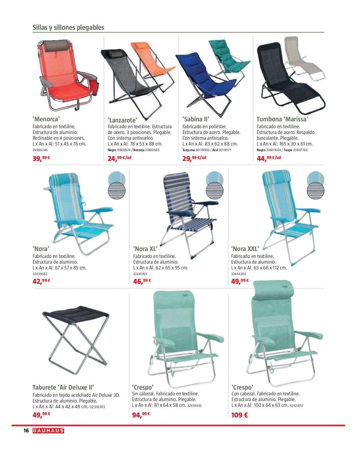 Ofertas camping Bauhaus. Página 16