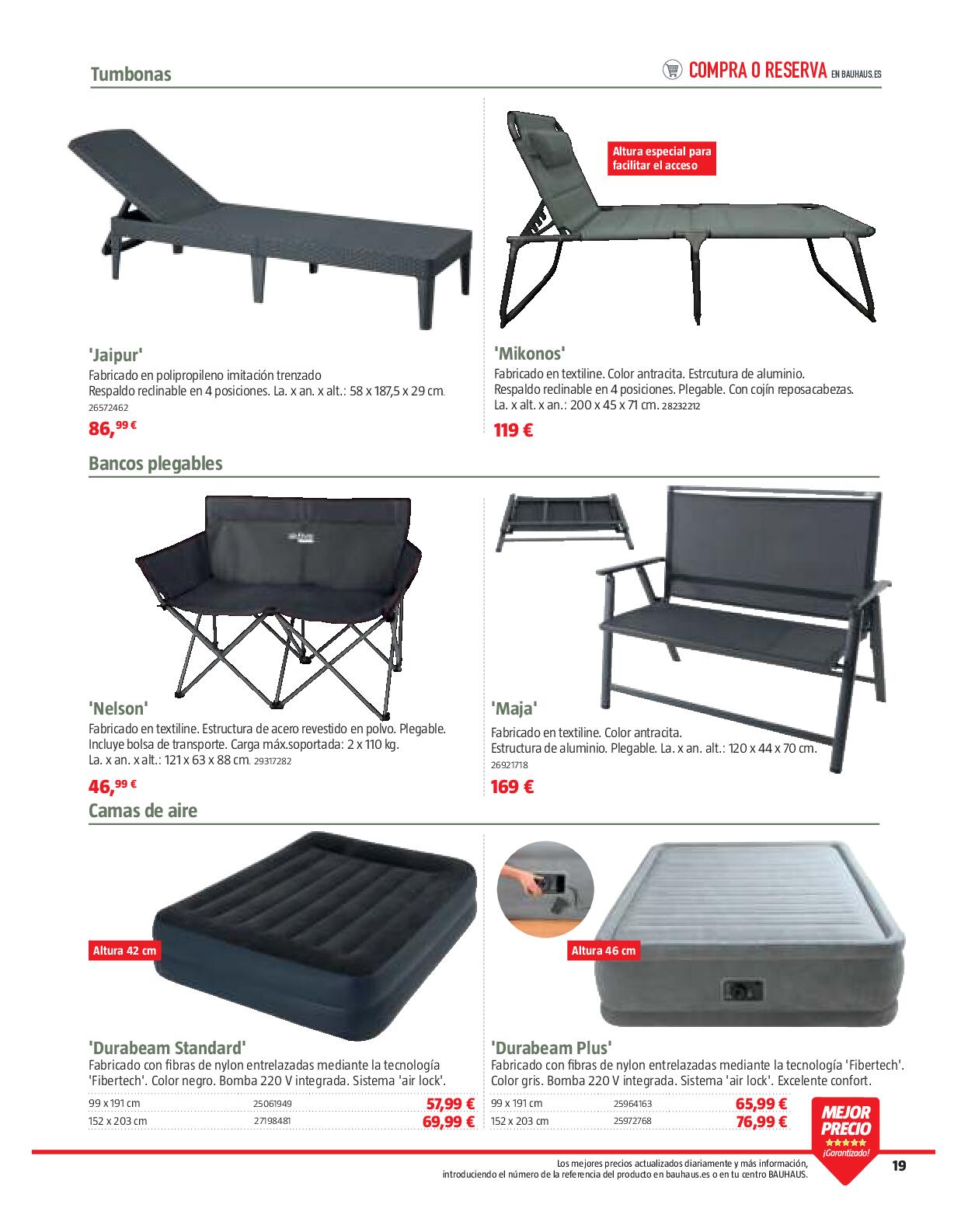 Ofertas camping Bauhaus. Página 19