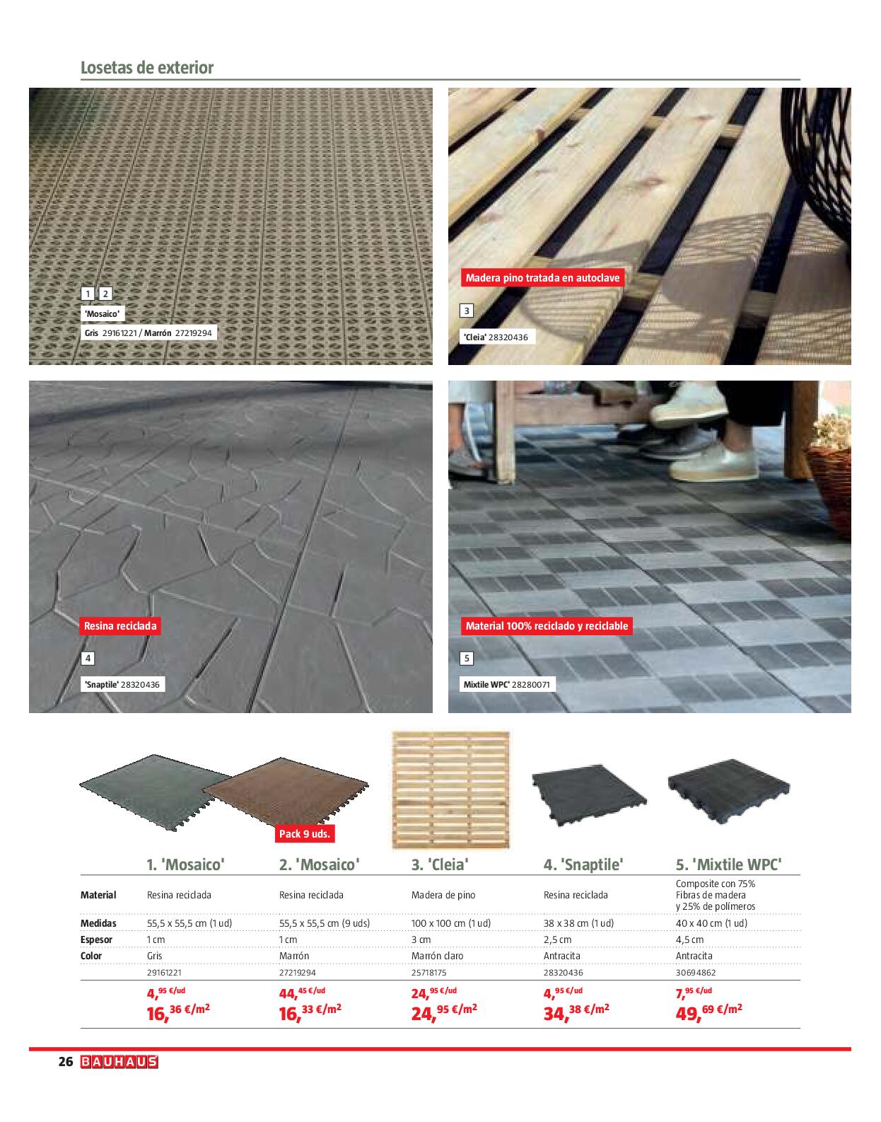 Ofertas camping Bauhaus. Página 26