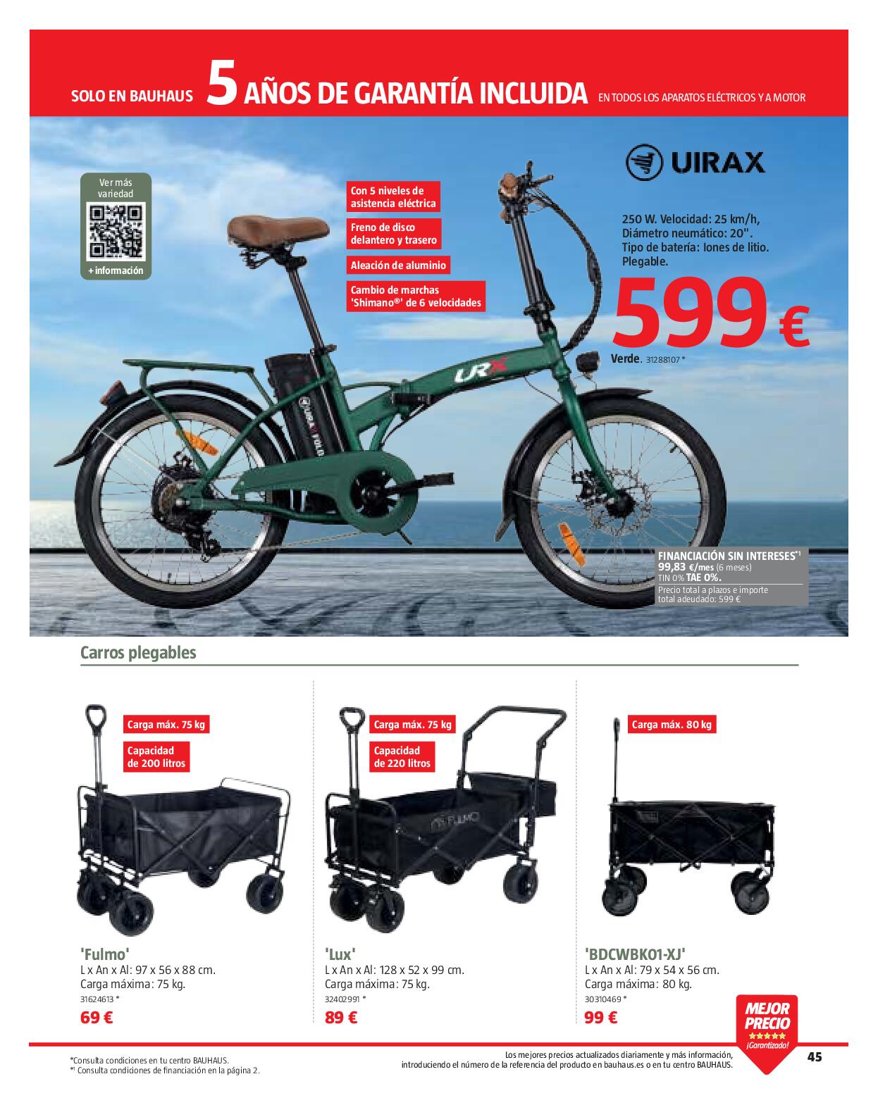 Ofertas camping Bauhaus. Página 45