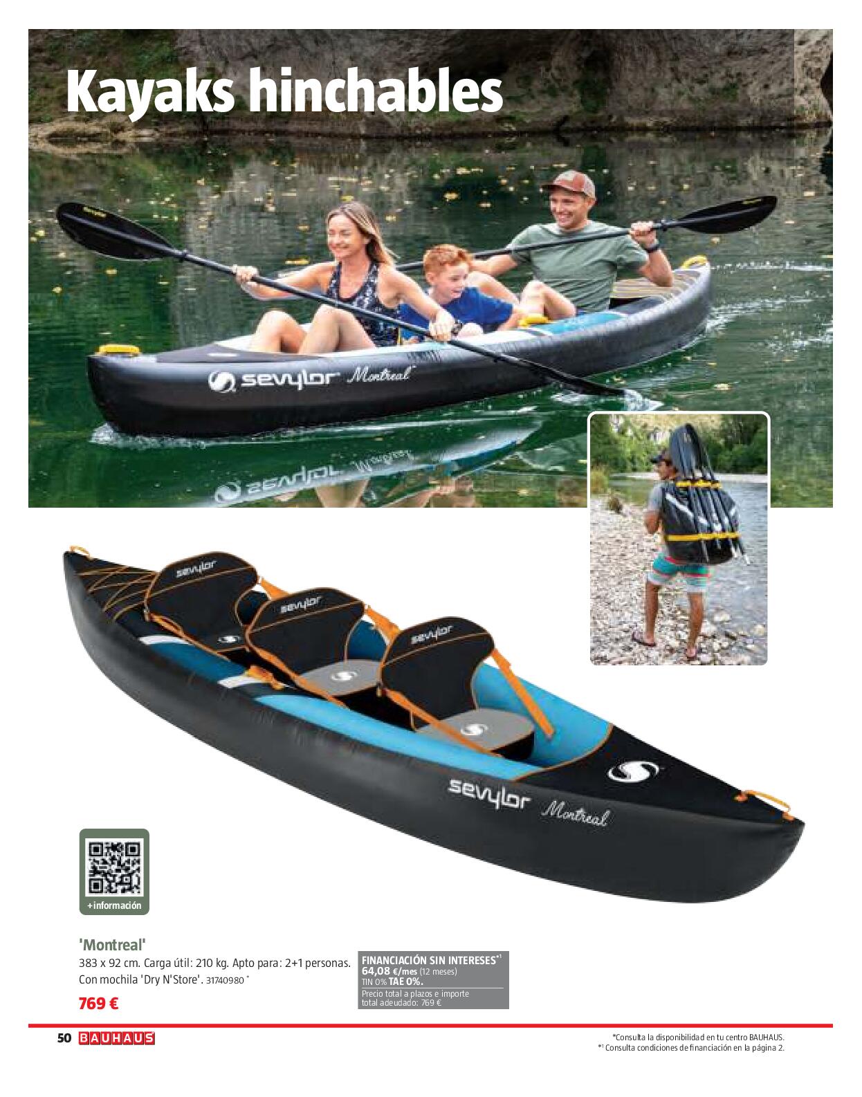 Ofertas camping Bauhaus. Página 50