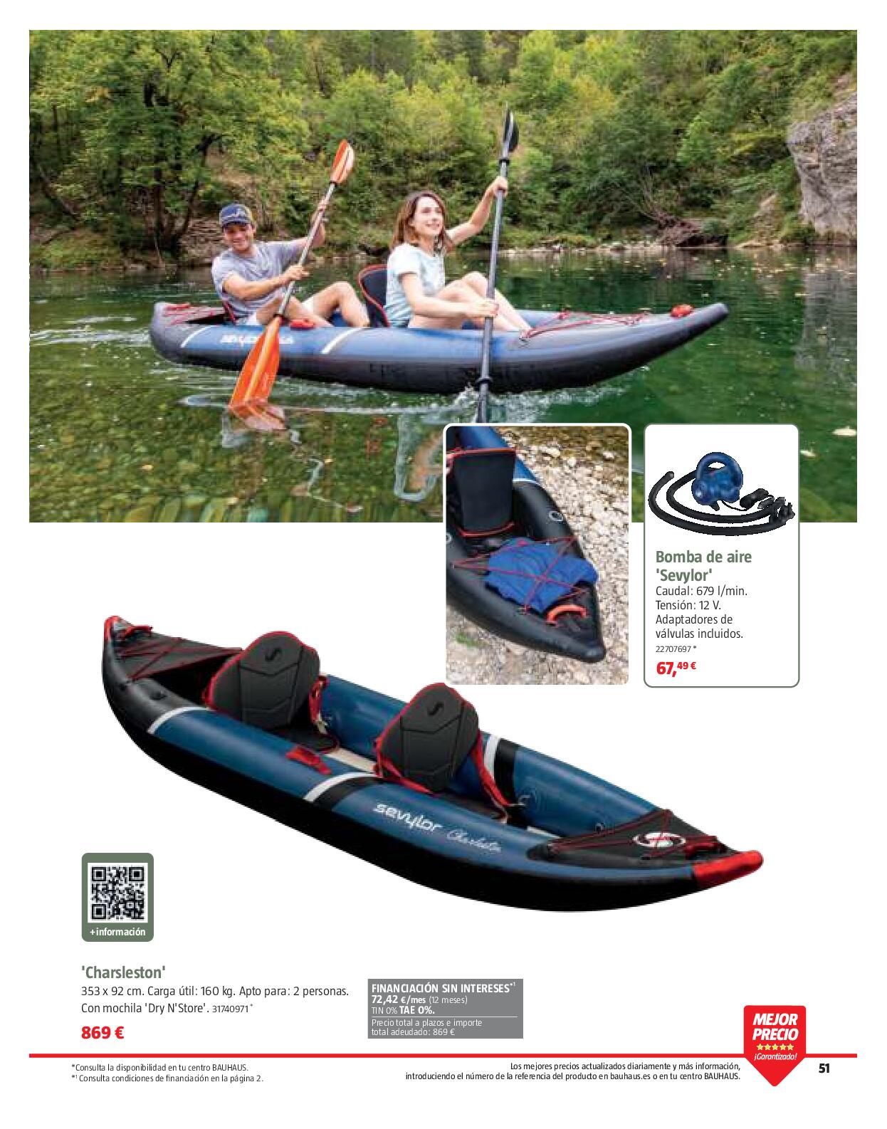Ofertas camping Bauhaus. Página 51