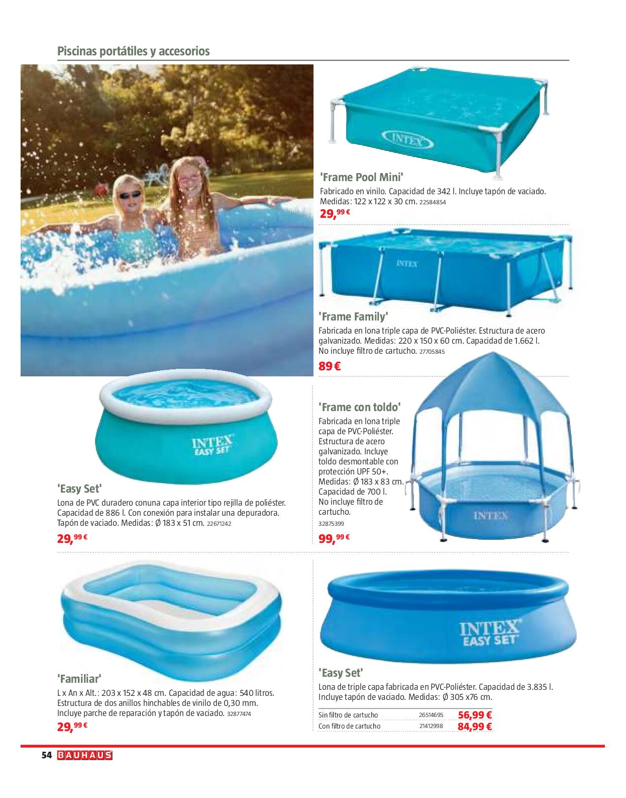 Ofertas camping Bauhaus. Página 54